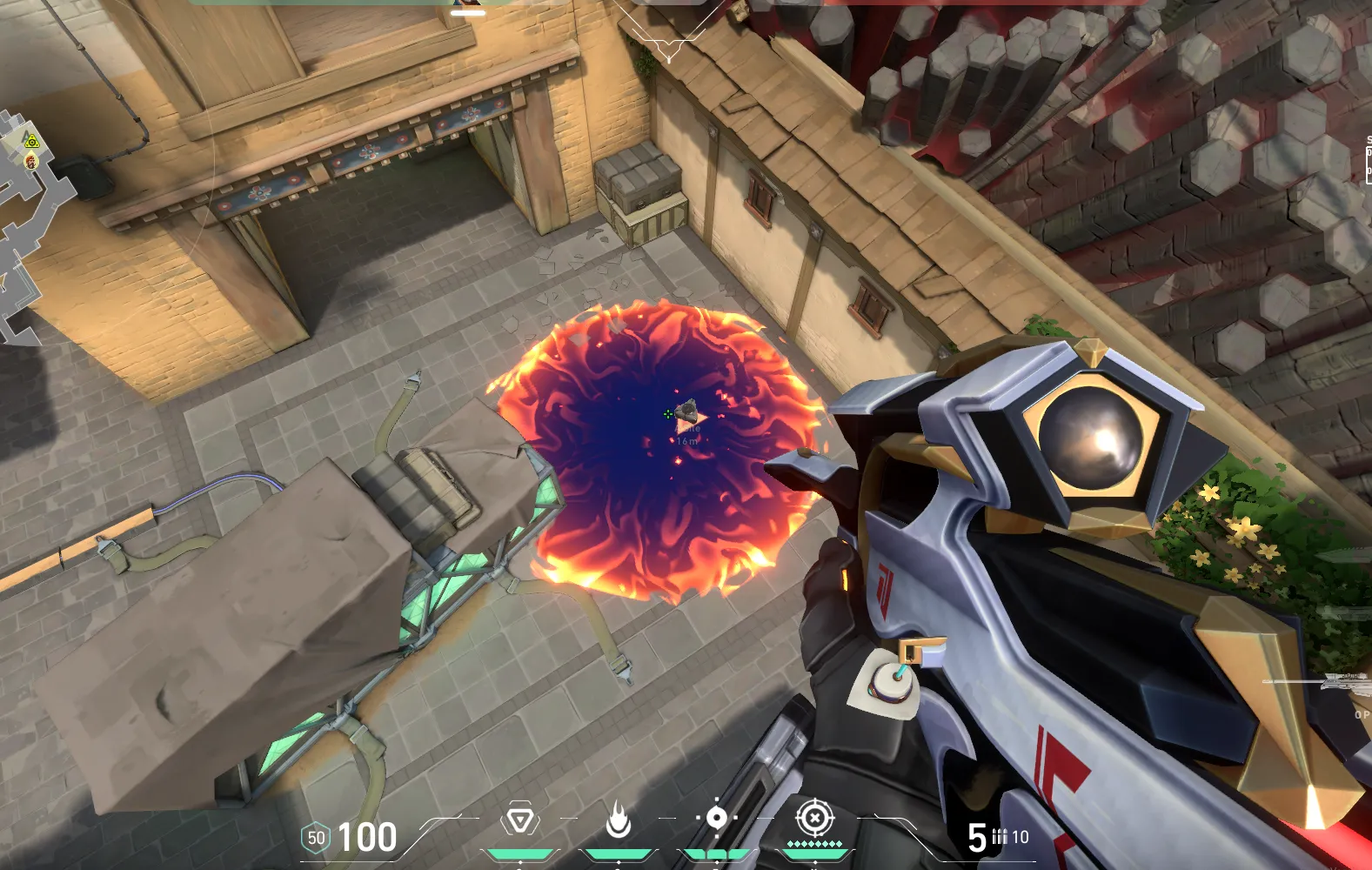 Brimstone Incendiary on Haven Attack Site A — step 3 of 3: Result