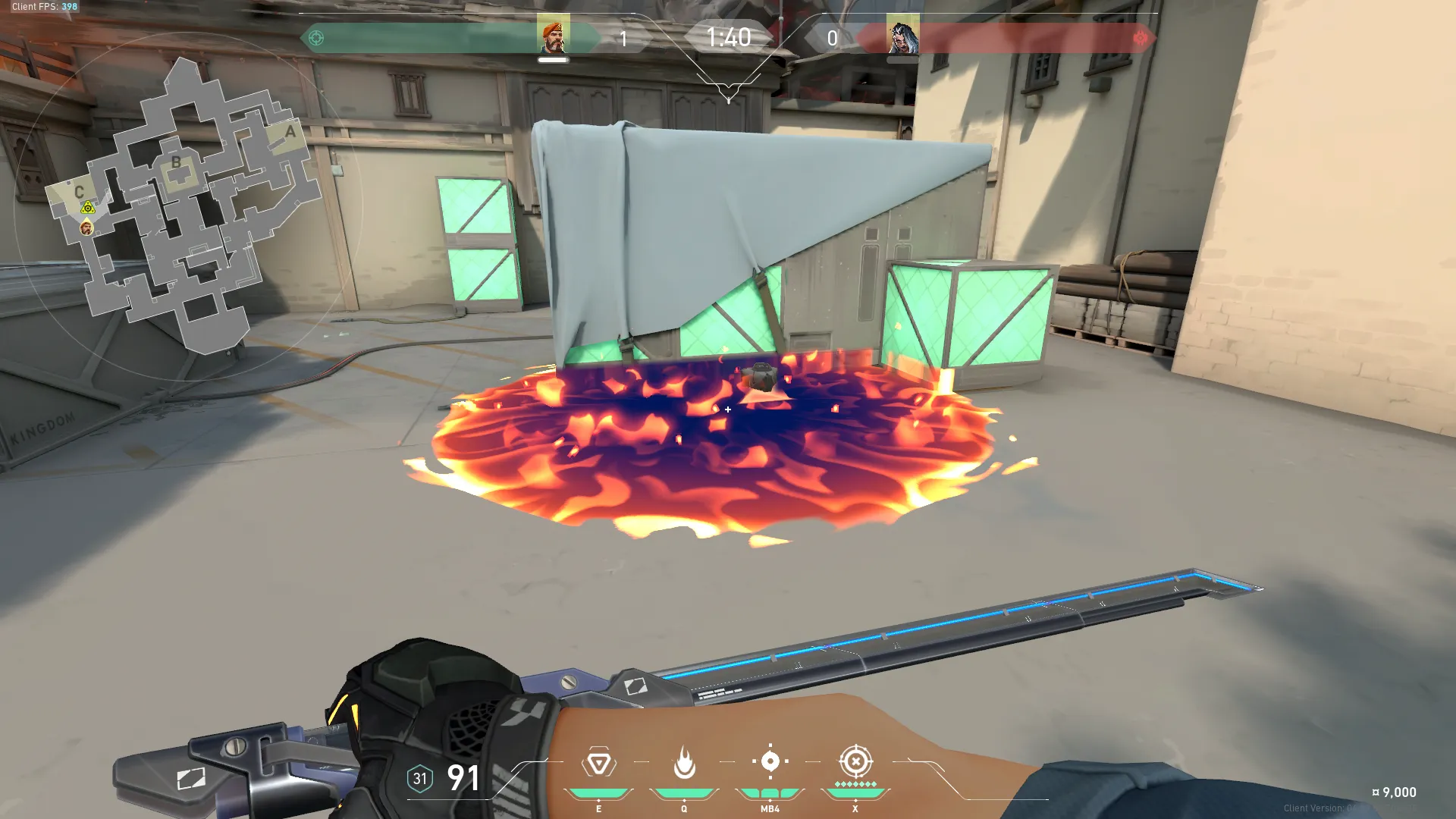Brimstone Incendiary on Haven Attack Site C — step 3 of 3: Result