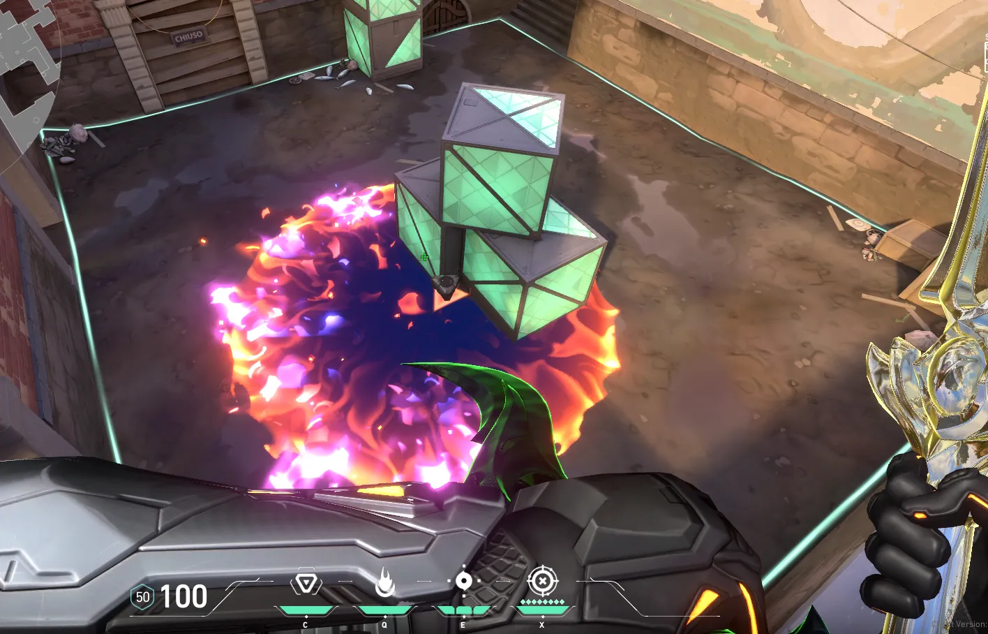 Brimstone Incendiary on Ascent Attack Site B — step 3 of 3: Result