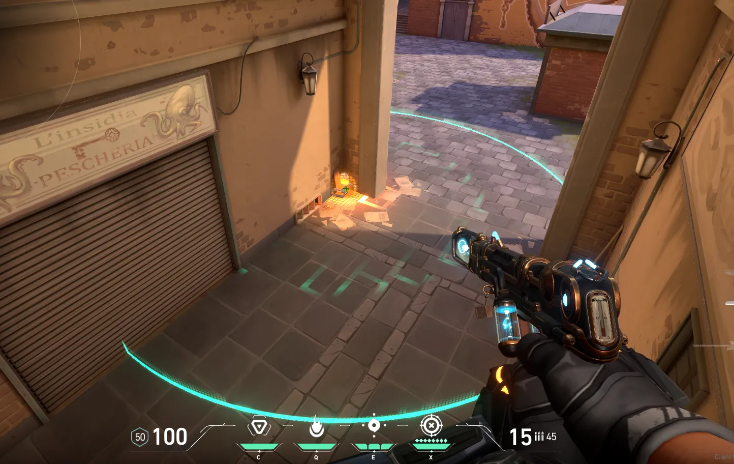 B Main Entrance to B Triples Fast — Brimstone lineup on Ascent