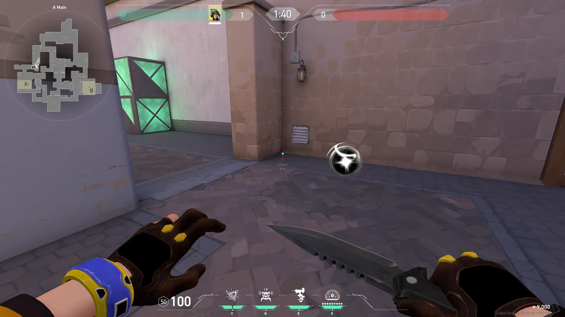Killjoy Nanoswarm on Ascent Attack Site A — step 1 of 3: Position — where to stand