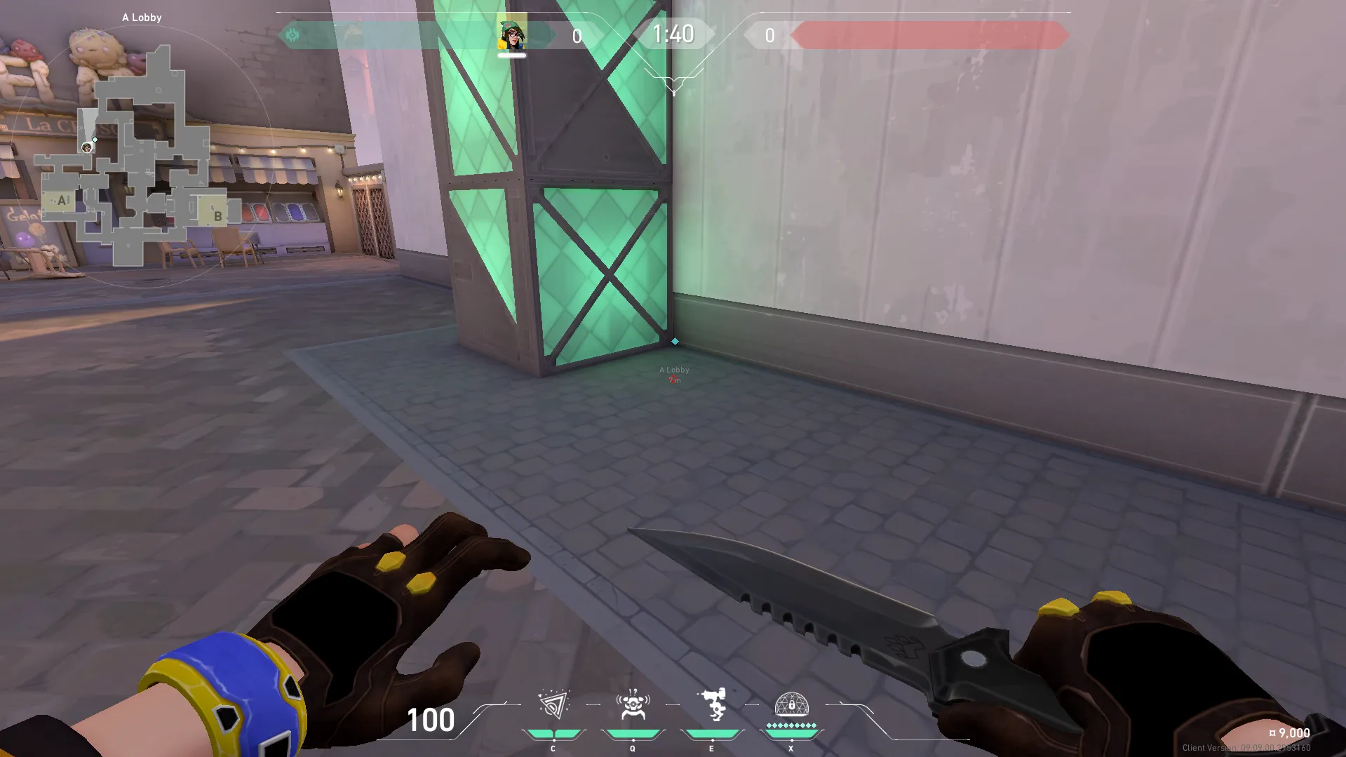 Killjoy Nanoswarm on Ascent Attack Site A — step 1 of 3: Position — where to stand