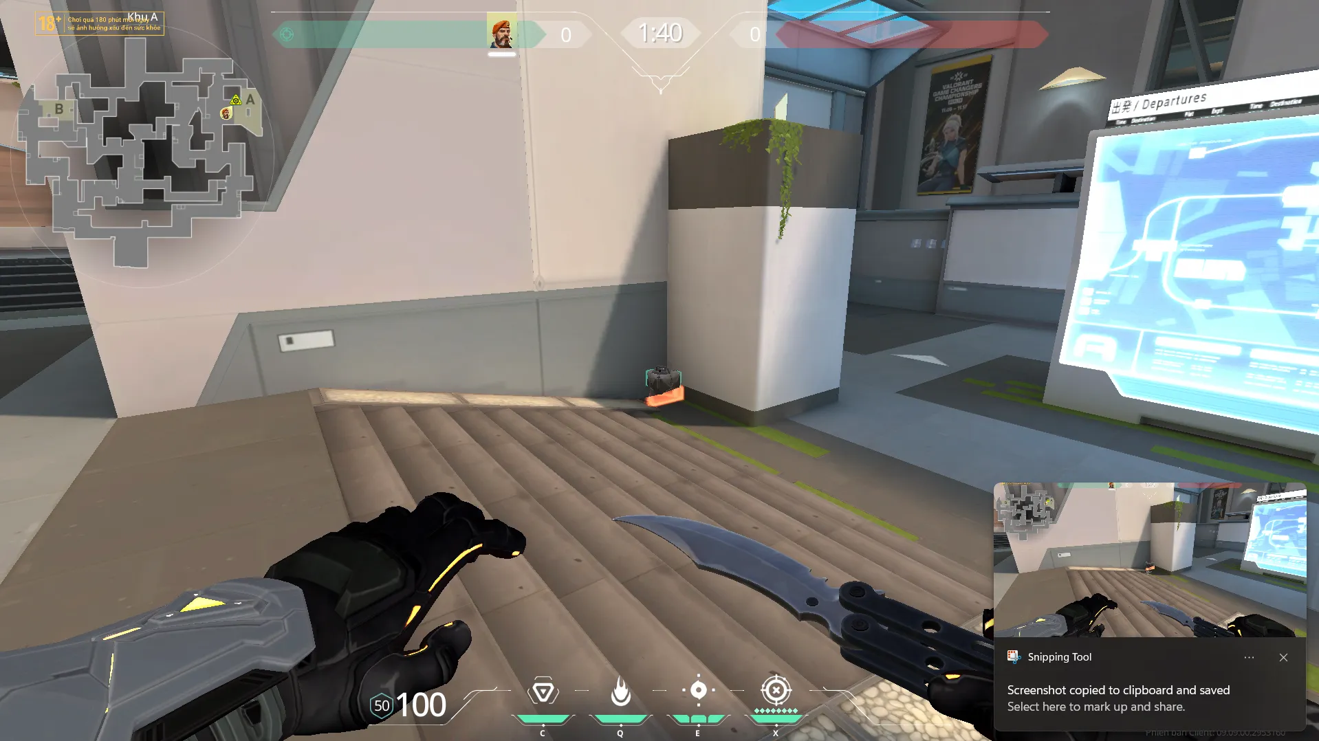 Brimstone Incendiary on Split Attack Site A — step 1 of 5: Position — where to stand