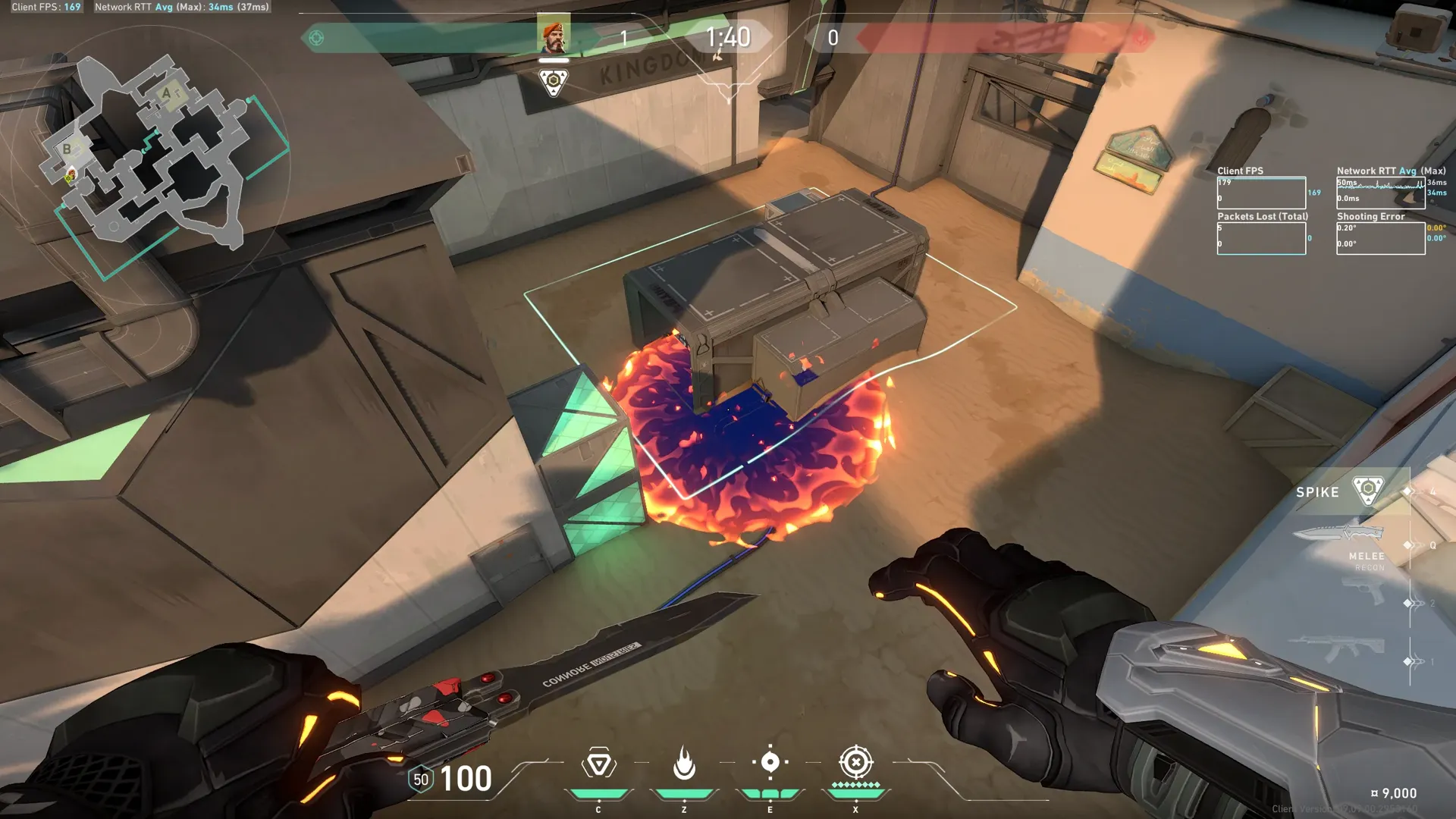 Brimstone Incendiary on Bind Defense Site B — step 3 of 3: Result