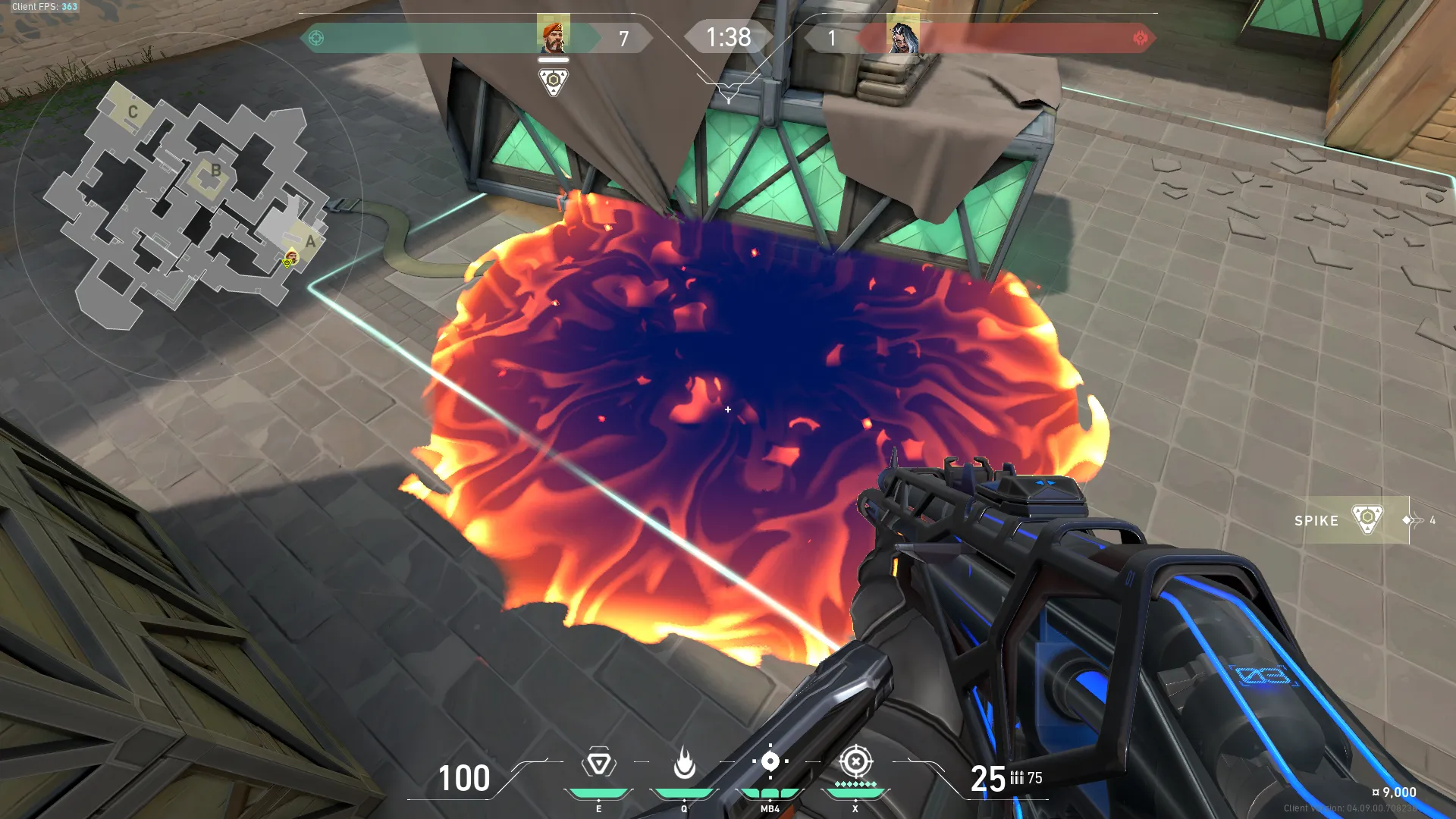 Brimstone Incendiary on Haven Attack Site A — step 3 of 3: Result