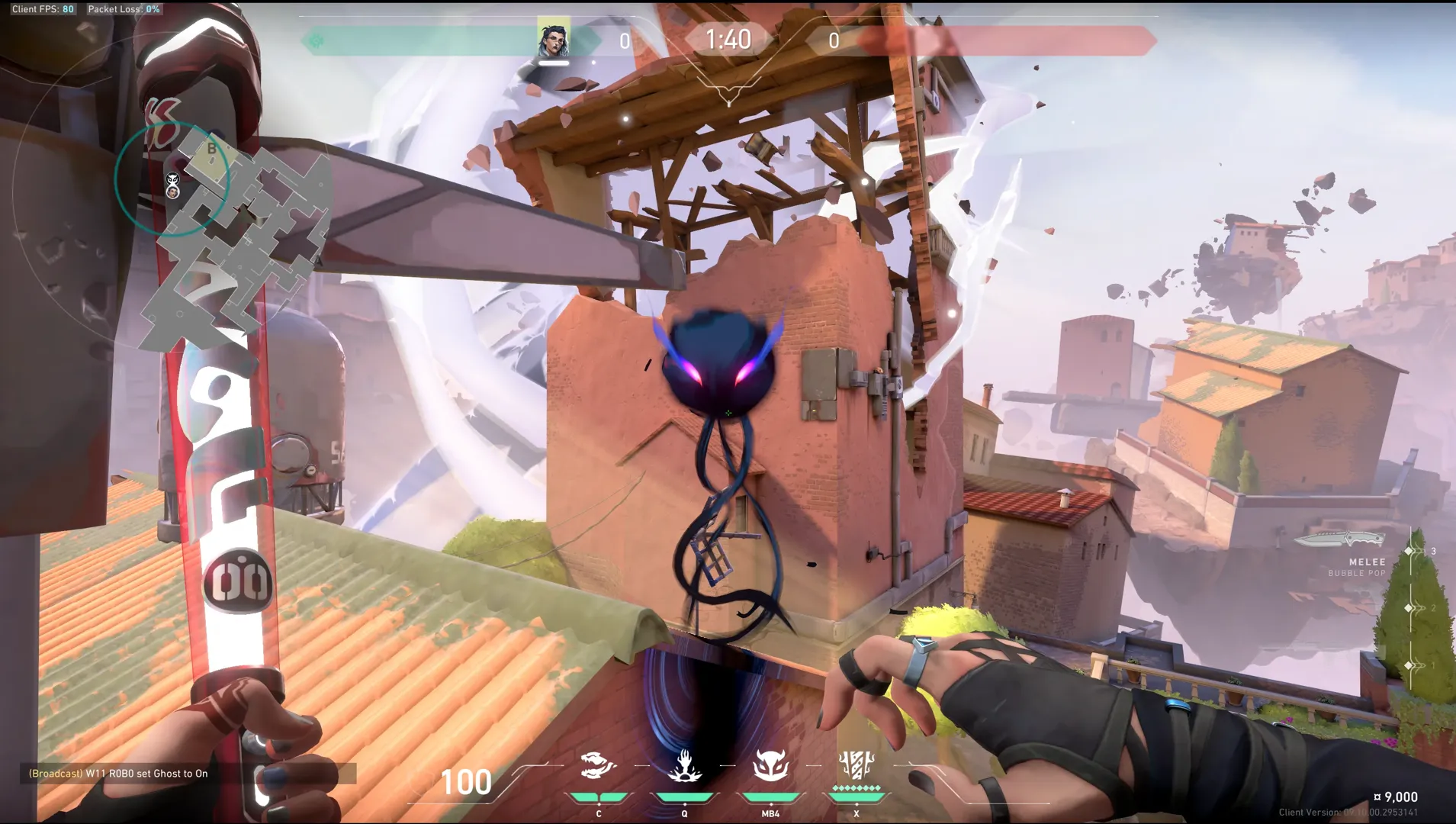 Fade Haunt on Ascent Attack Site B — step 4 of 5: Aim — line up the shot