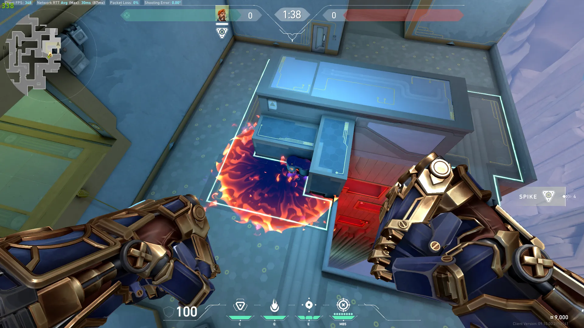 Brimstone Incendiary on Abyss Attack Site A — step 3 of 3: Result