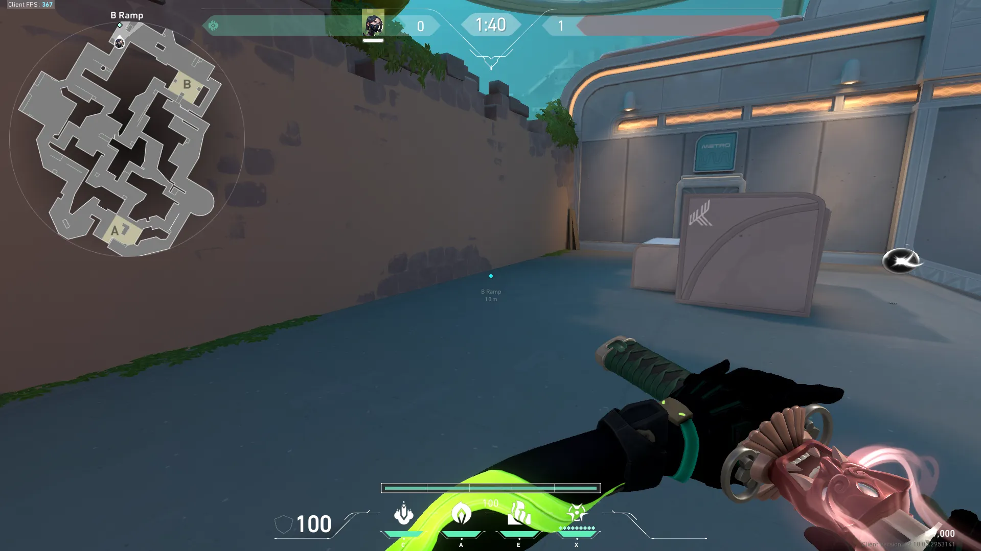 Viper Poison Cloud on Pearl Attack Site B — step 1 of 3: Position — where to stand