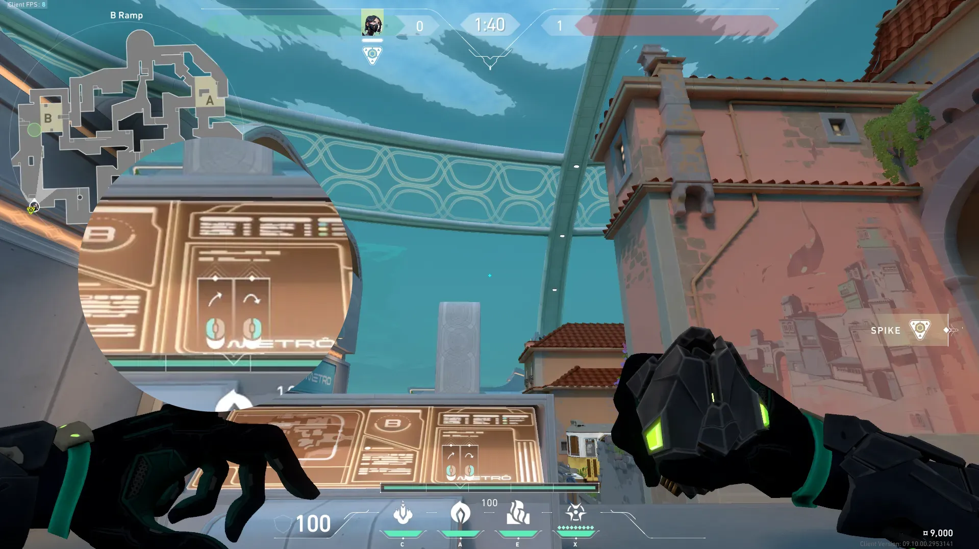 Viper Poison Cloud on Pearl Attack Site B — step 2 of 3: Aim — line up the shot