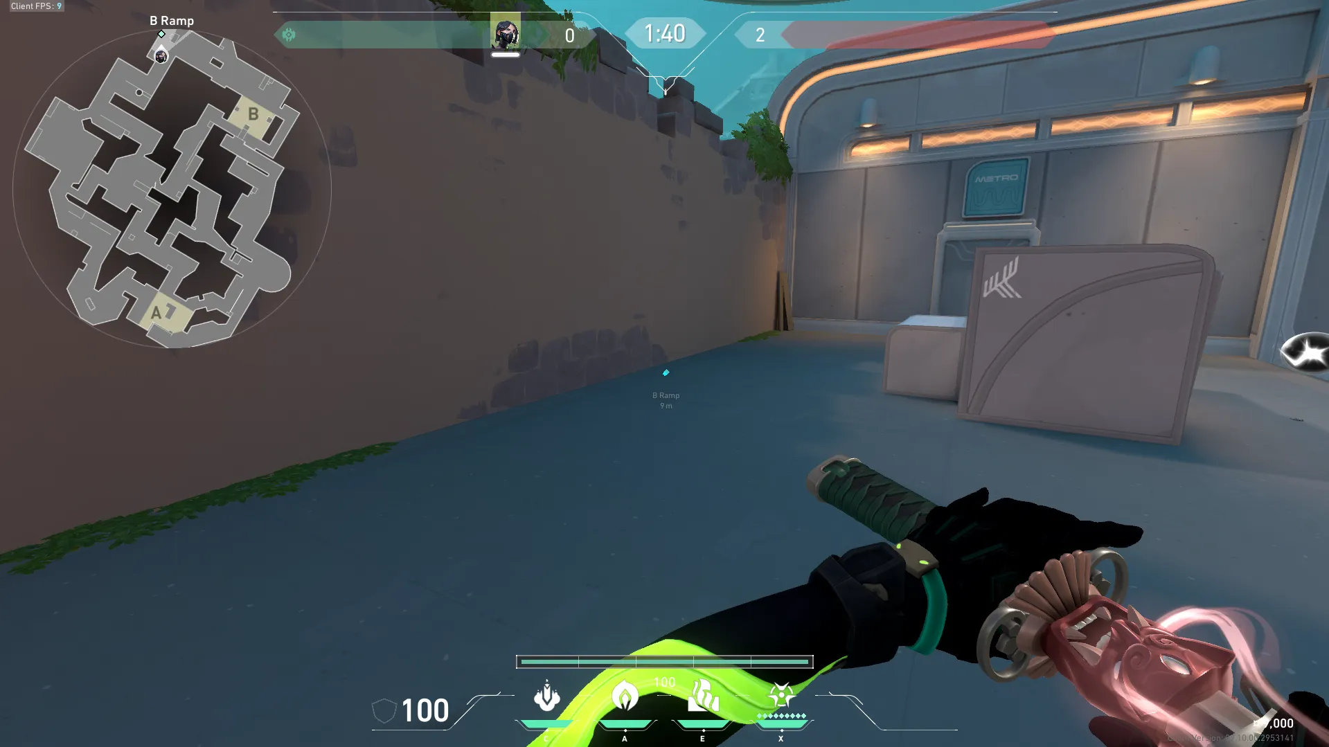 Viper Snake Bite on Pearl Attack Site B — step 1 of 3: Position — where to stand