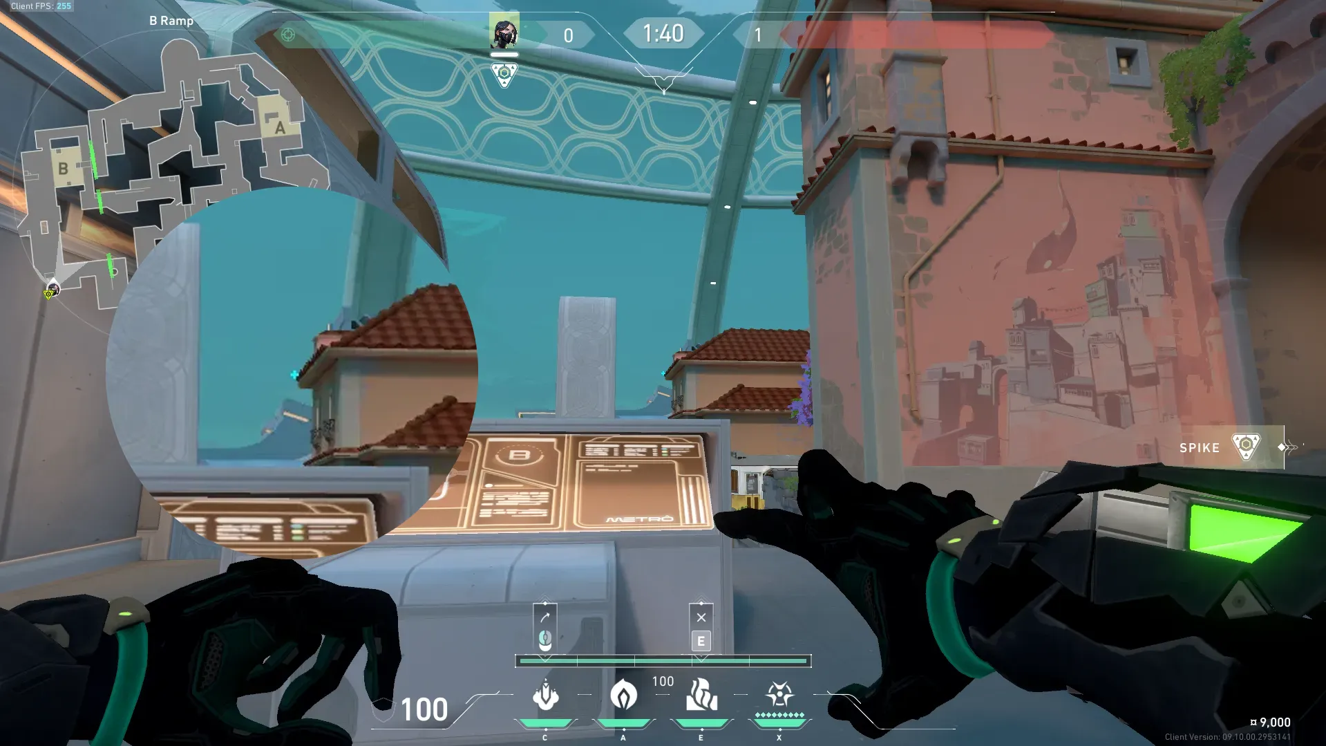 Viper Snake Bite on Pearl Attack Site B — step 2 of 3: Aim — line up the shot