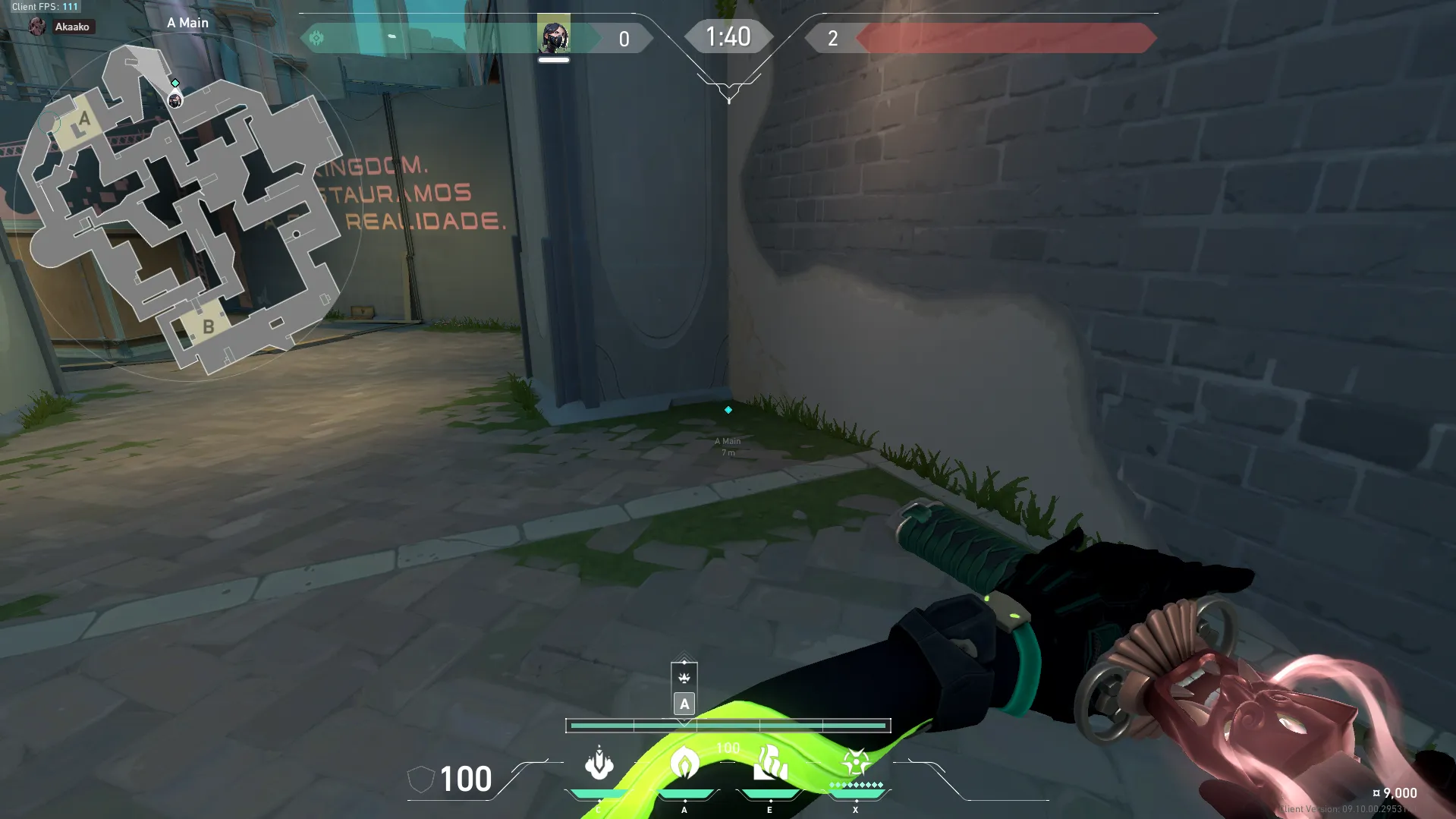 Viper Poison Cloud on Pearl Attack Site A — step 1 of 3: Position — where to stand
