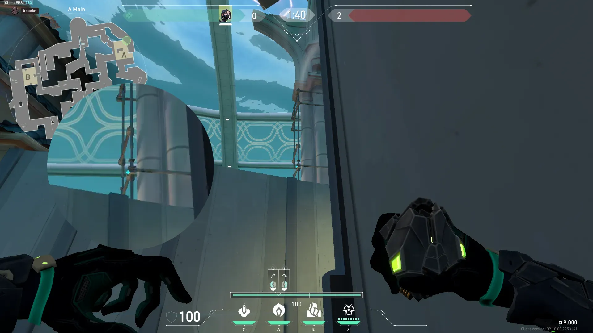 Viper Poison Cloud on Pearl Attack Site A — step 2 of 3: Aim — line up the shot