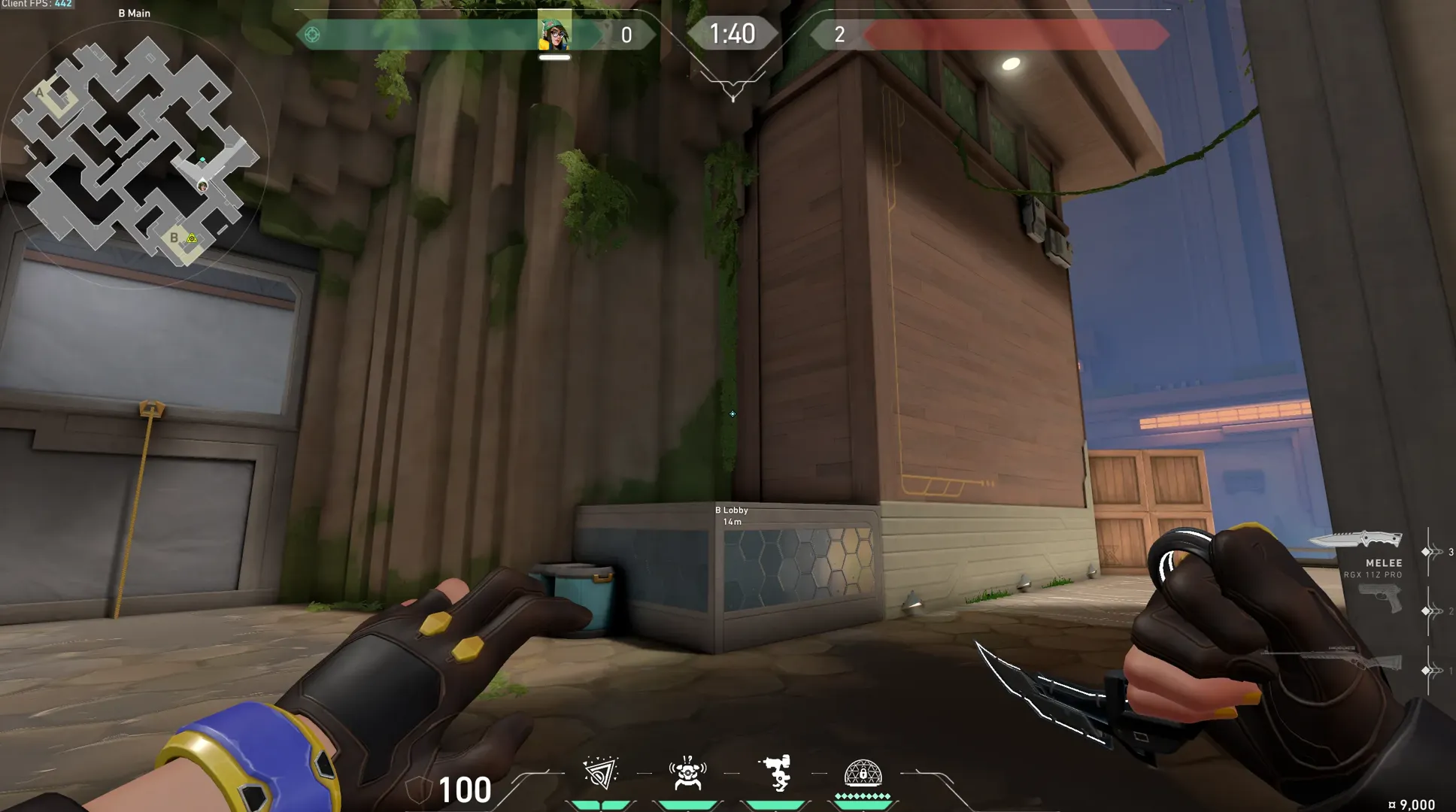 Killjoy Nanoswarm on Abyss Attack Site B — step 1 of 3: Position — where to stand