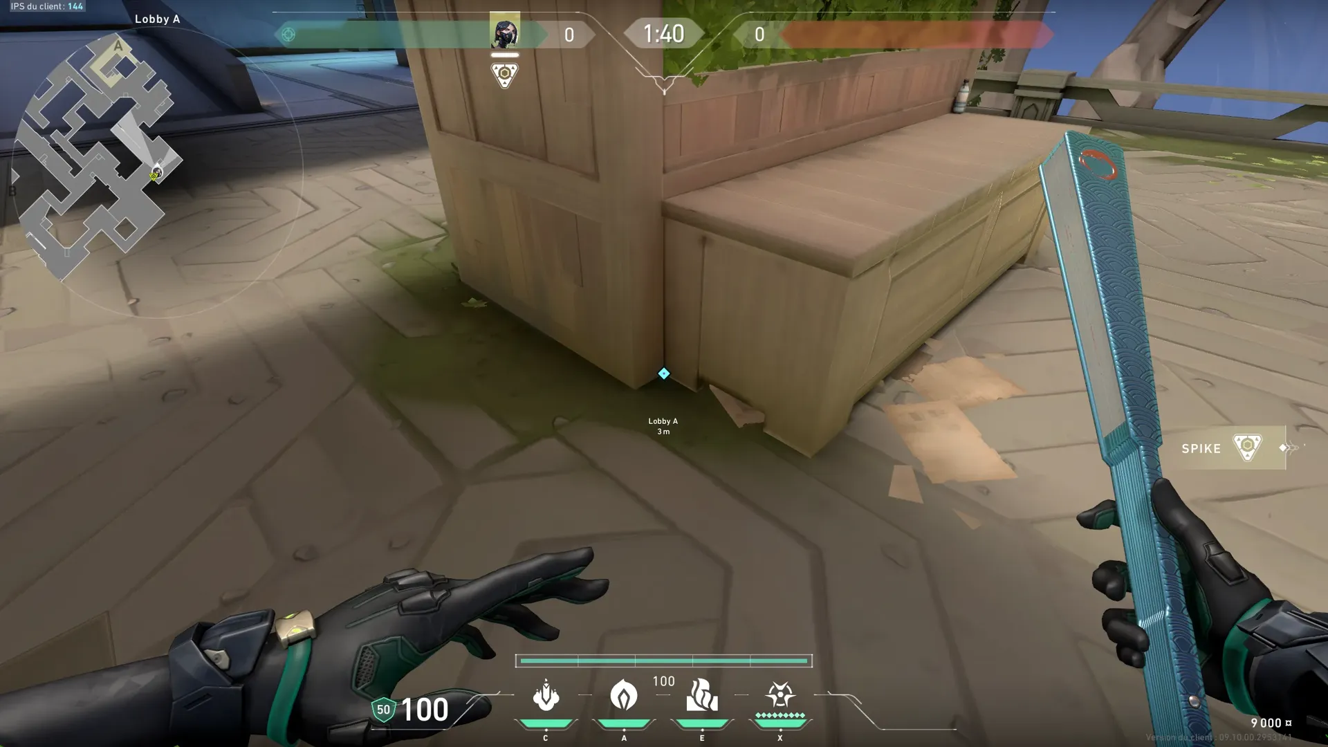 Viper Snake Bite on Abyss Attack Site A — step 1 of 3: Position — where to stand