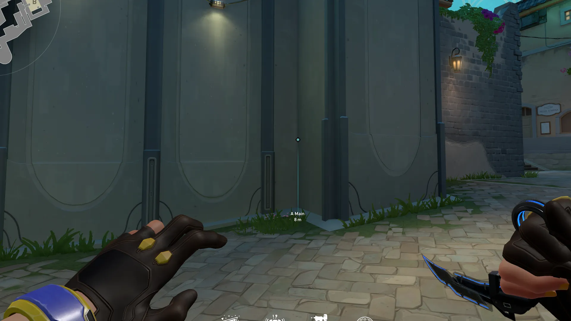 Killjoy Nanoswarm on Pearl Attack Site A — step 1 of 3: Position — where to stand