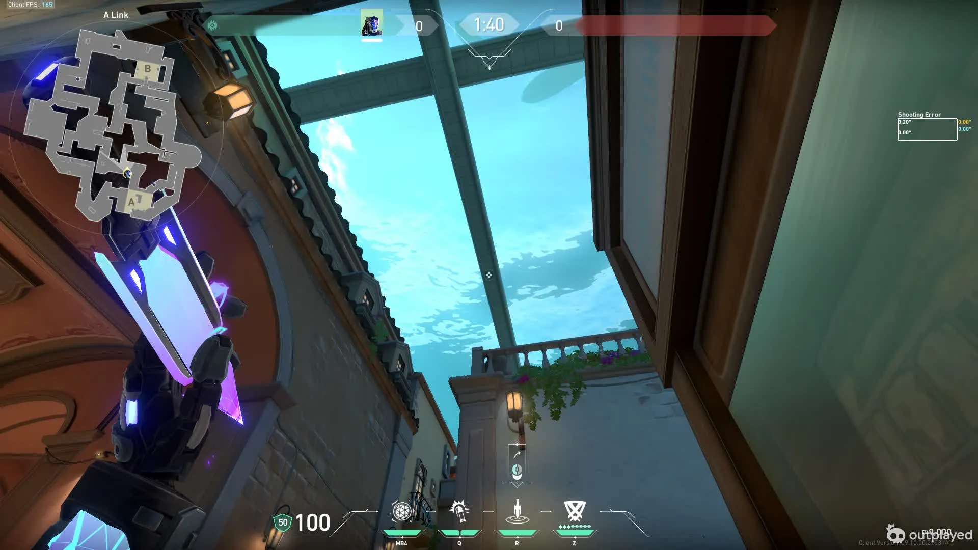 KAY/O Zero_Point on Pearl Defense Site B — step 3 of 4: Aim — line up the shot
