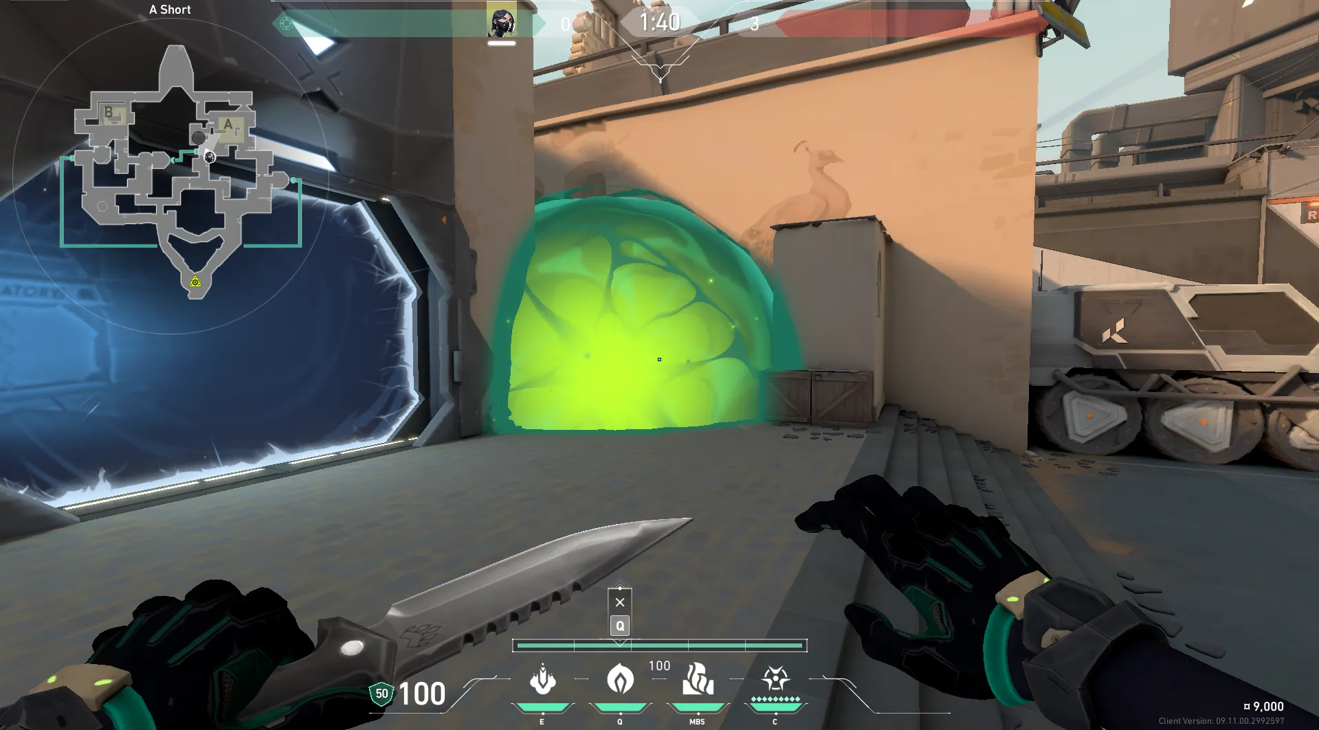 Viper Poison Cloud on Bind Attack Site A — step 4 of 4: Result