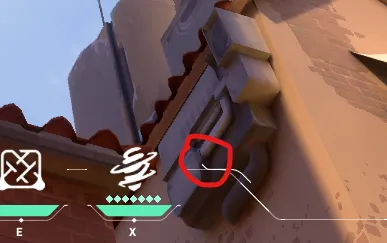 Deadlock GravNet on Ascent Attack Mid — step 2 of 3: Aim — line up the shot