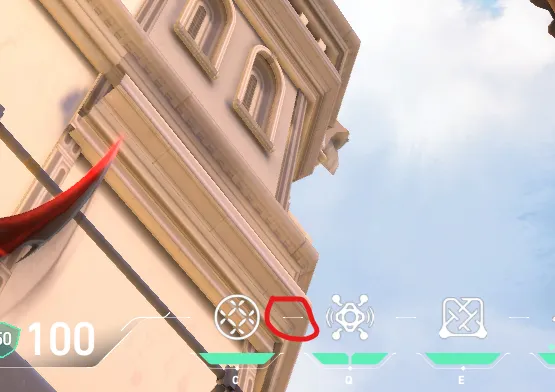 Deadlock GravNet on Ascent Defense Site A — step 2 of 3: Aim — line up the shot