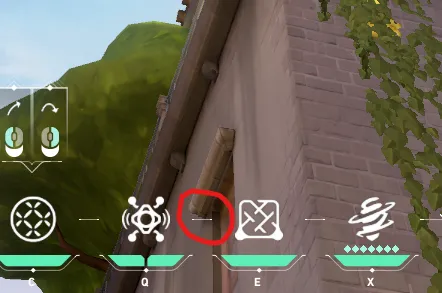 Deadlock GravNet on Ascent Defense Mid — step 2 of 3: Aim — line up the shot
