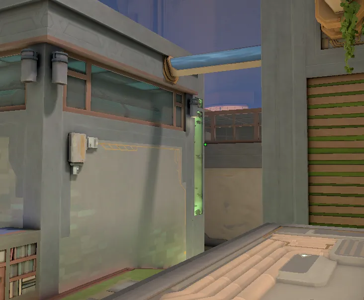 KAY/O Zero_Point on Abyss Defense Site B — step 2 of 3: Aim — line up the shot