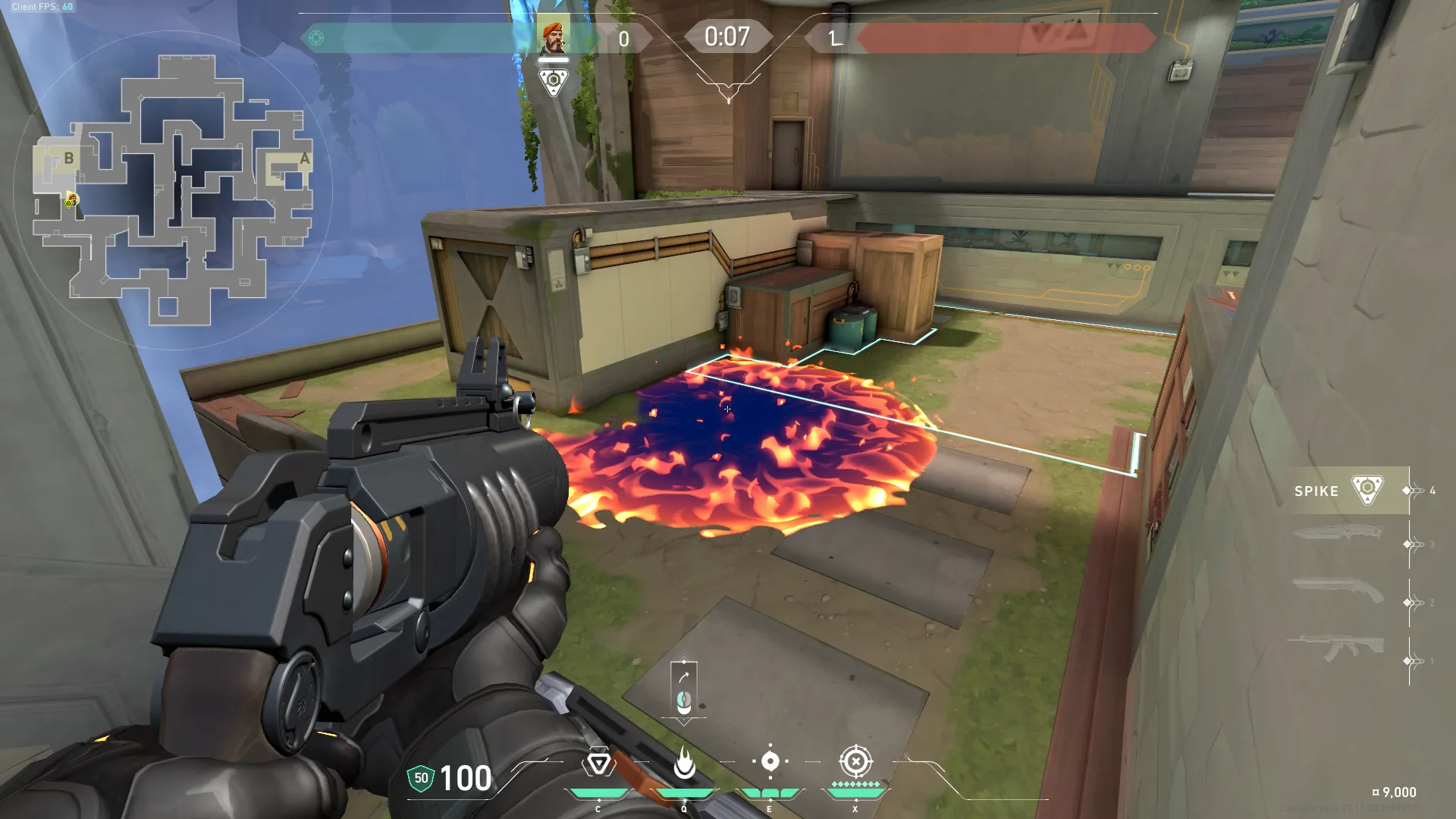 Brimstone Incendiary on Abyss Attack Site B — step 3 of 3: Result