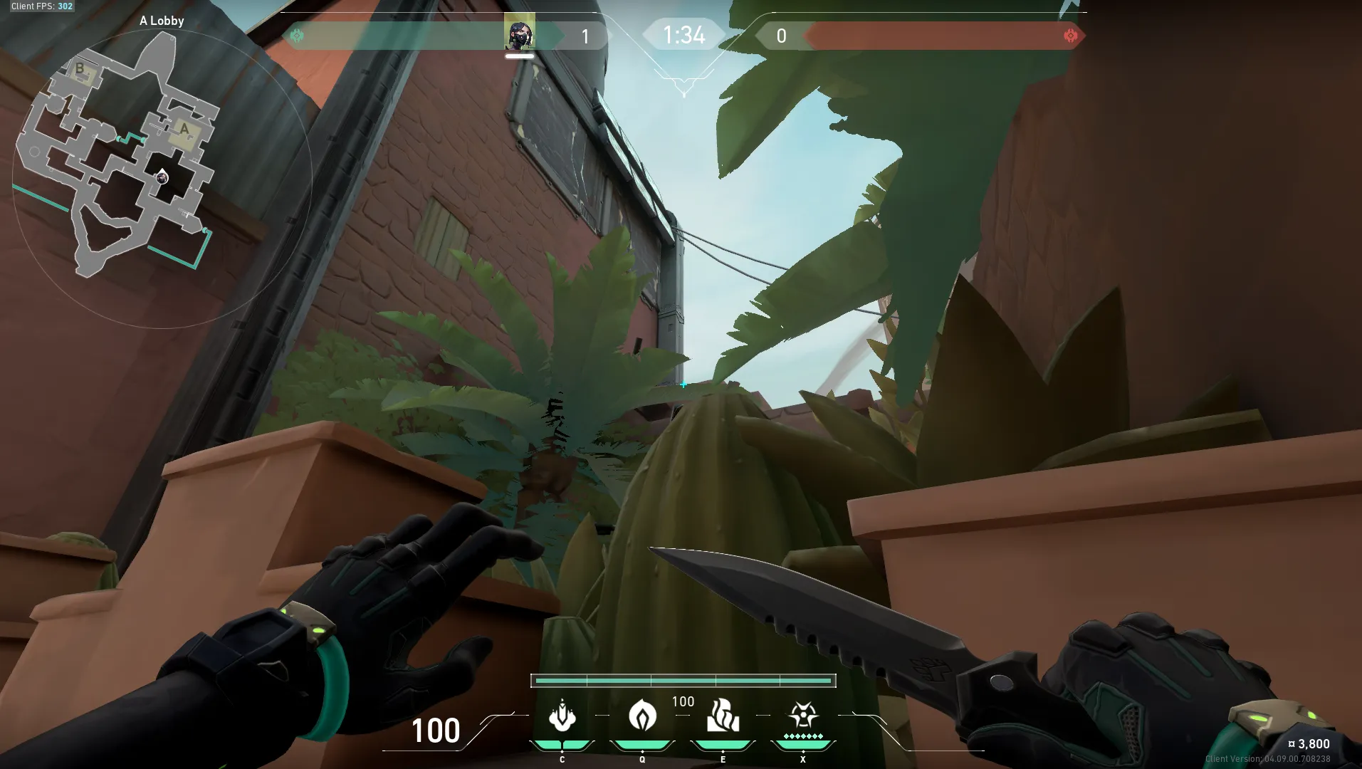 Viper Poison Cloud on Bind Attack Site A — step 2 of 4: Aim — line up the shot