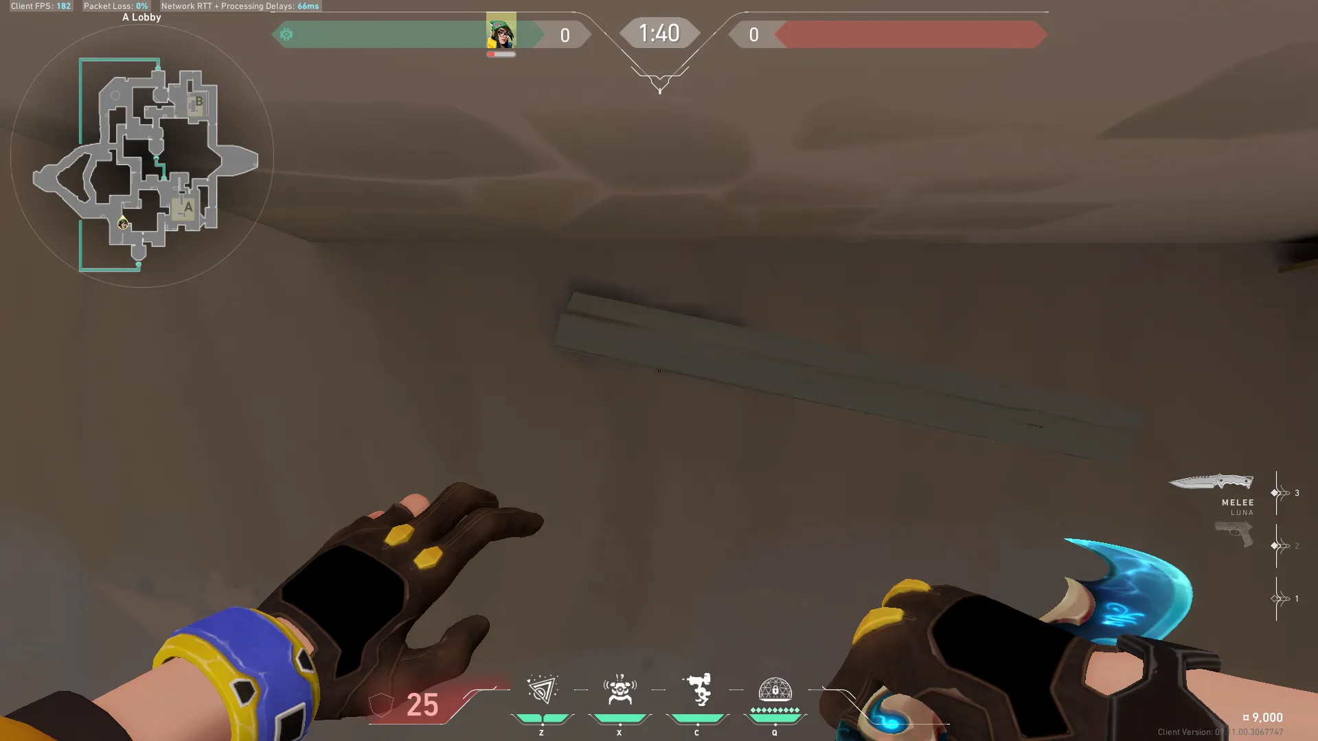 Killjoy Nanoswarm on Bind Attack Site A — step 1 of 3: Position — where to stand