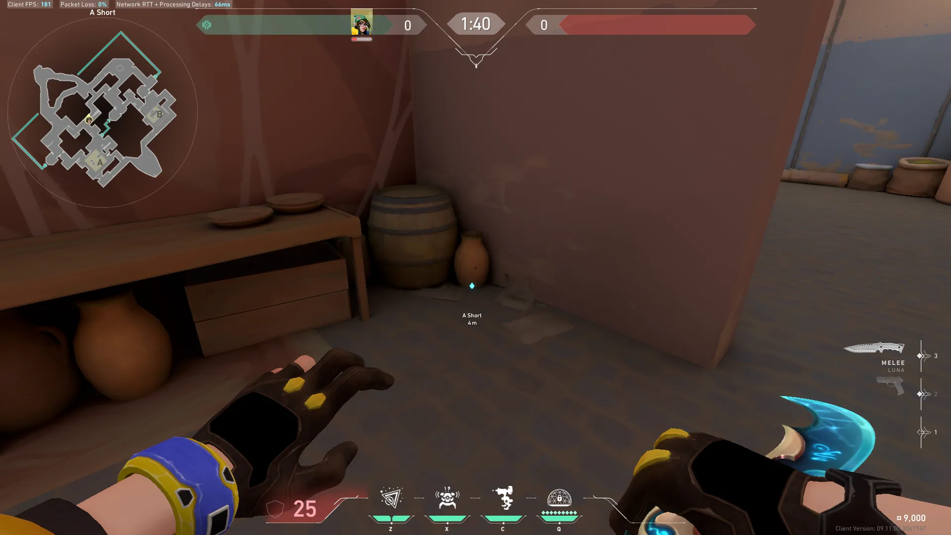 Killjoy Nanoswarm on Bind Attack Site A — step 1 of 3: Position — where to stand