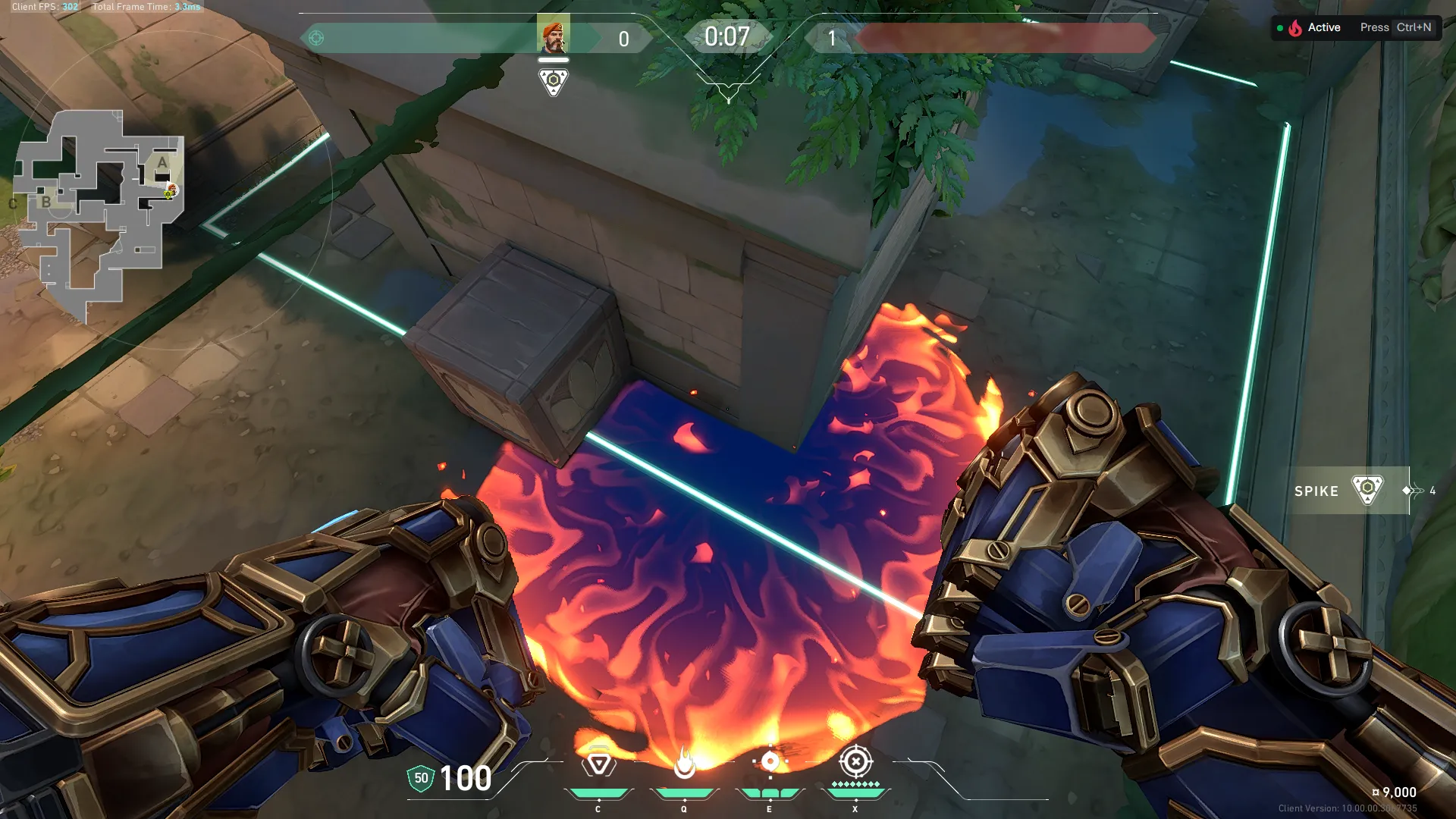 Brimstone Incendiary on Lotus Defense Site A — step 3 of 3: Result
