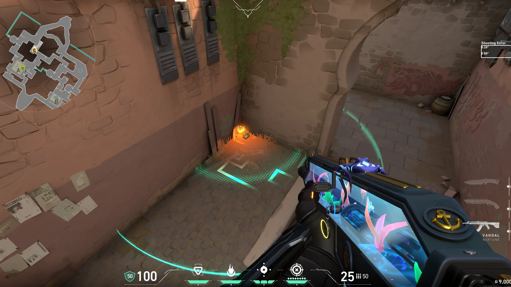 A Lobby to A Default — Brimstone lineup on Bind