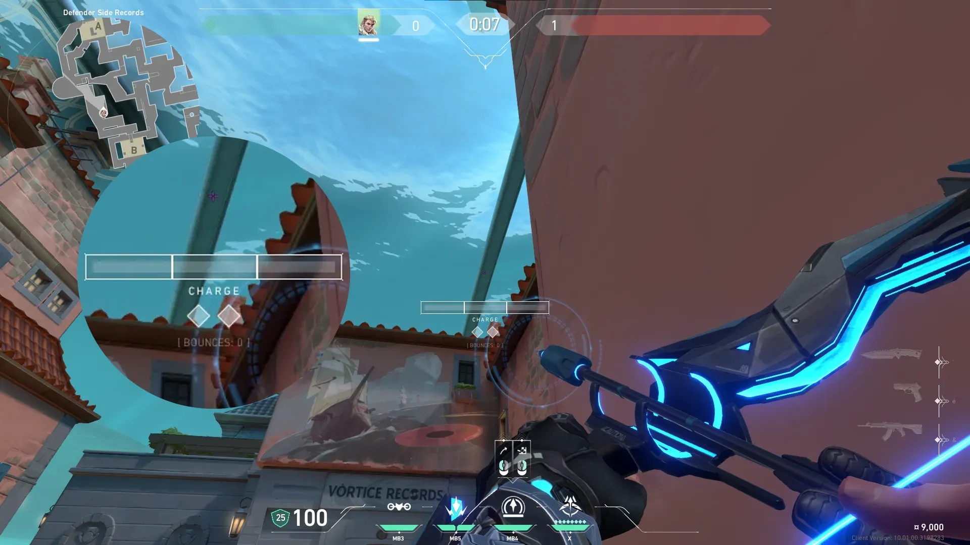 Sova Recon Bolt on Pearl Defense Site A — step 2 of 4: Aim — line up the shot