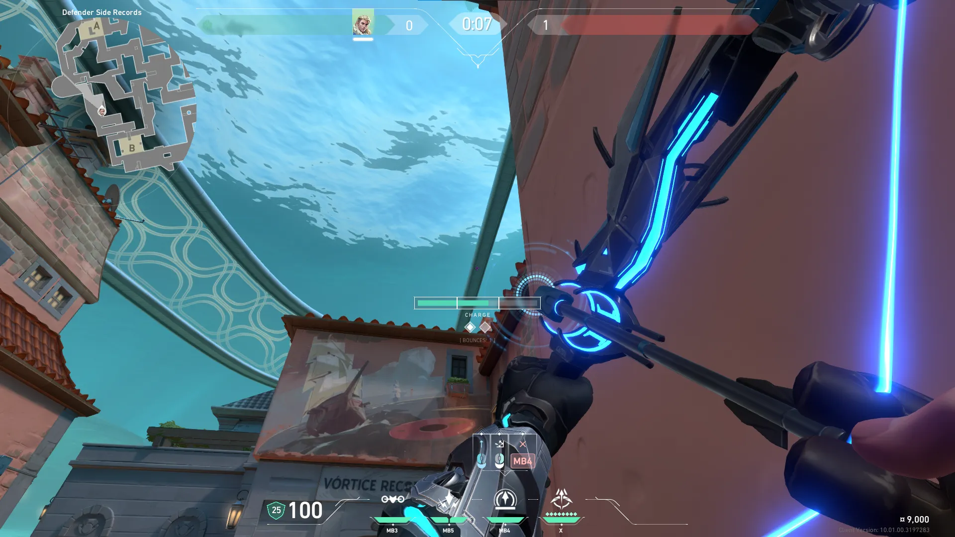 Sova Recon Bolt on Pearl Defense Site A — step 3 of 4: Aim — line up the shot