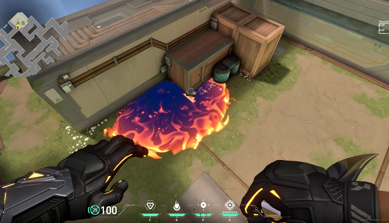 Brimstone Incendiary on Abyss Attack Site B — step 3 of 3: Result