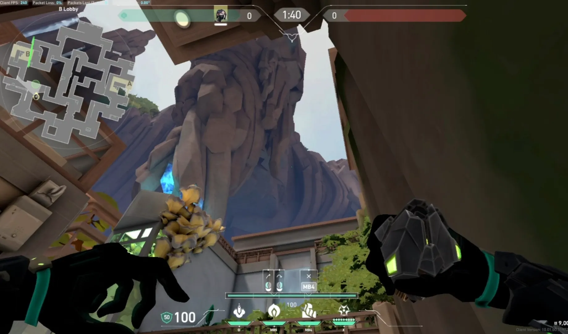 Viper Poison Cloud on Abyss Attack Site B — step 3 of 5: Aim — line up the shot