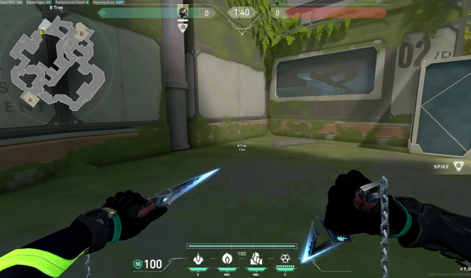 Viper Poison Cloud on Fracture Attack Site B — step 1 of 4: Position — where to stand