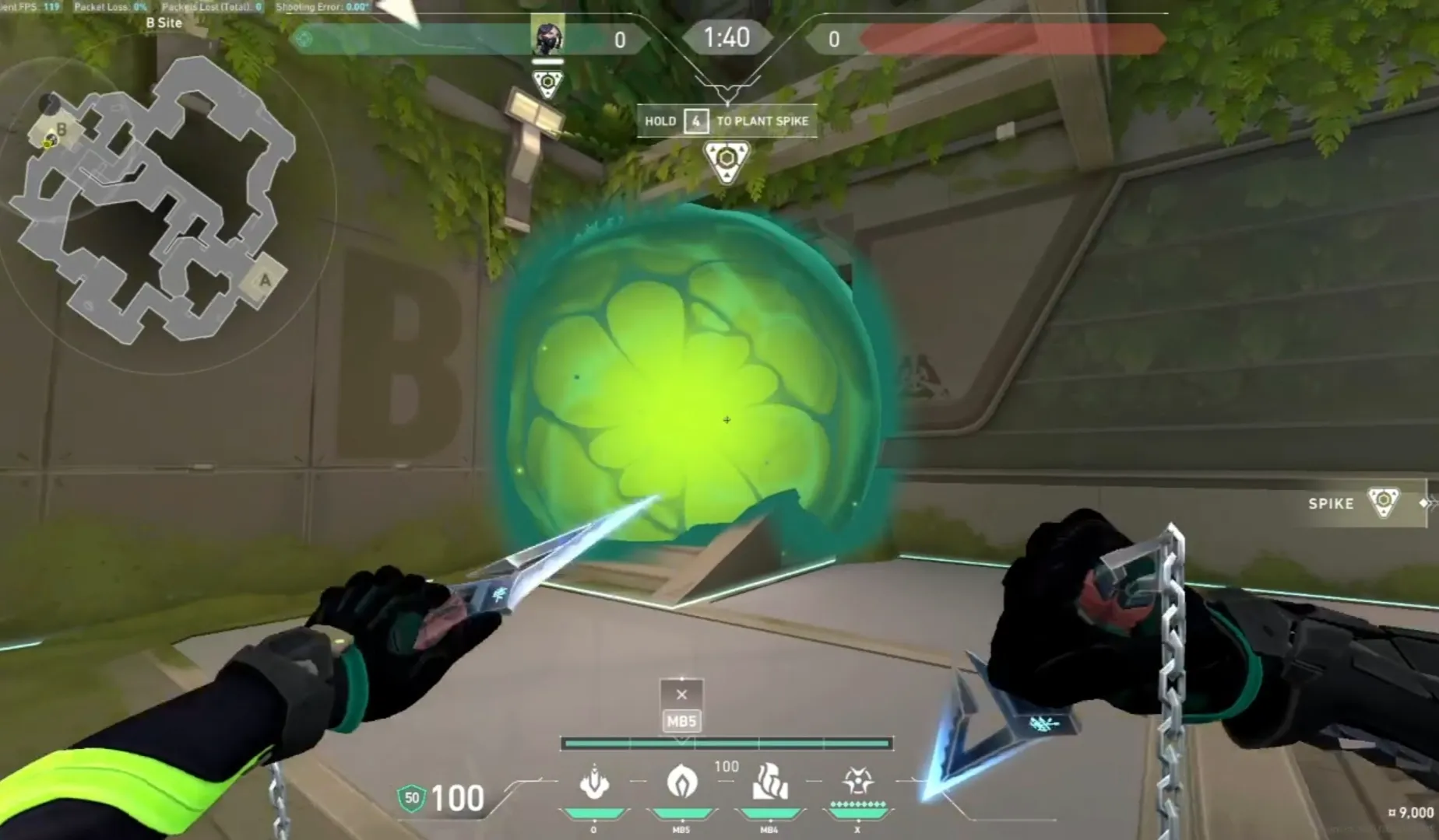 Viper Poison Cloud on Fracture Attack Site B — step 4 of 4: Result