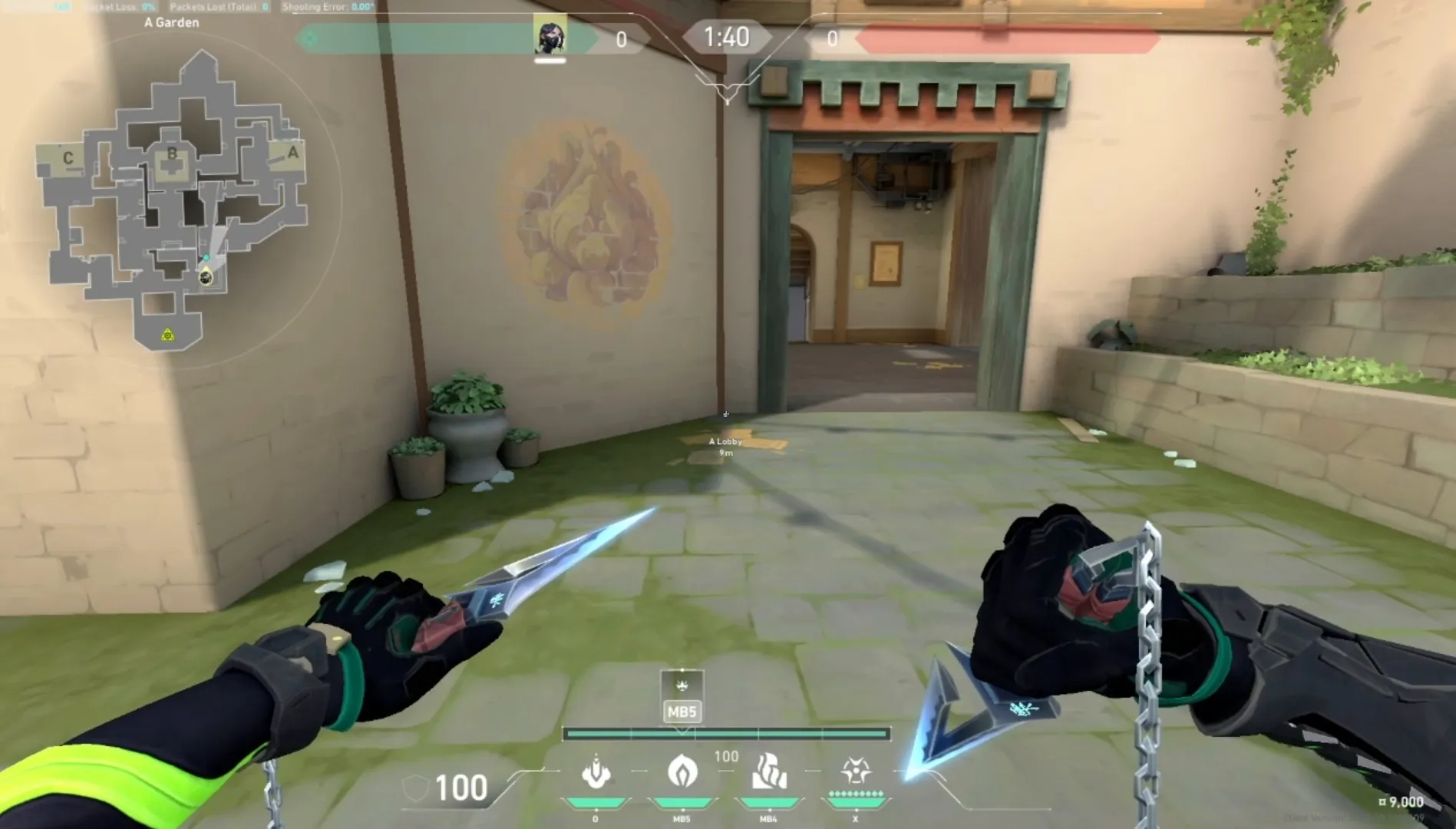 Viper Toxic Screen on Haven Attack Site A — step 1 of 5: Position — where to stand