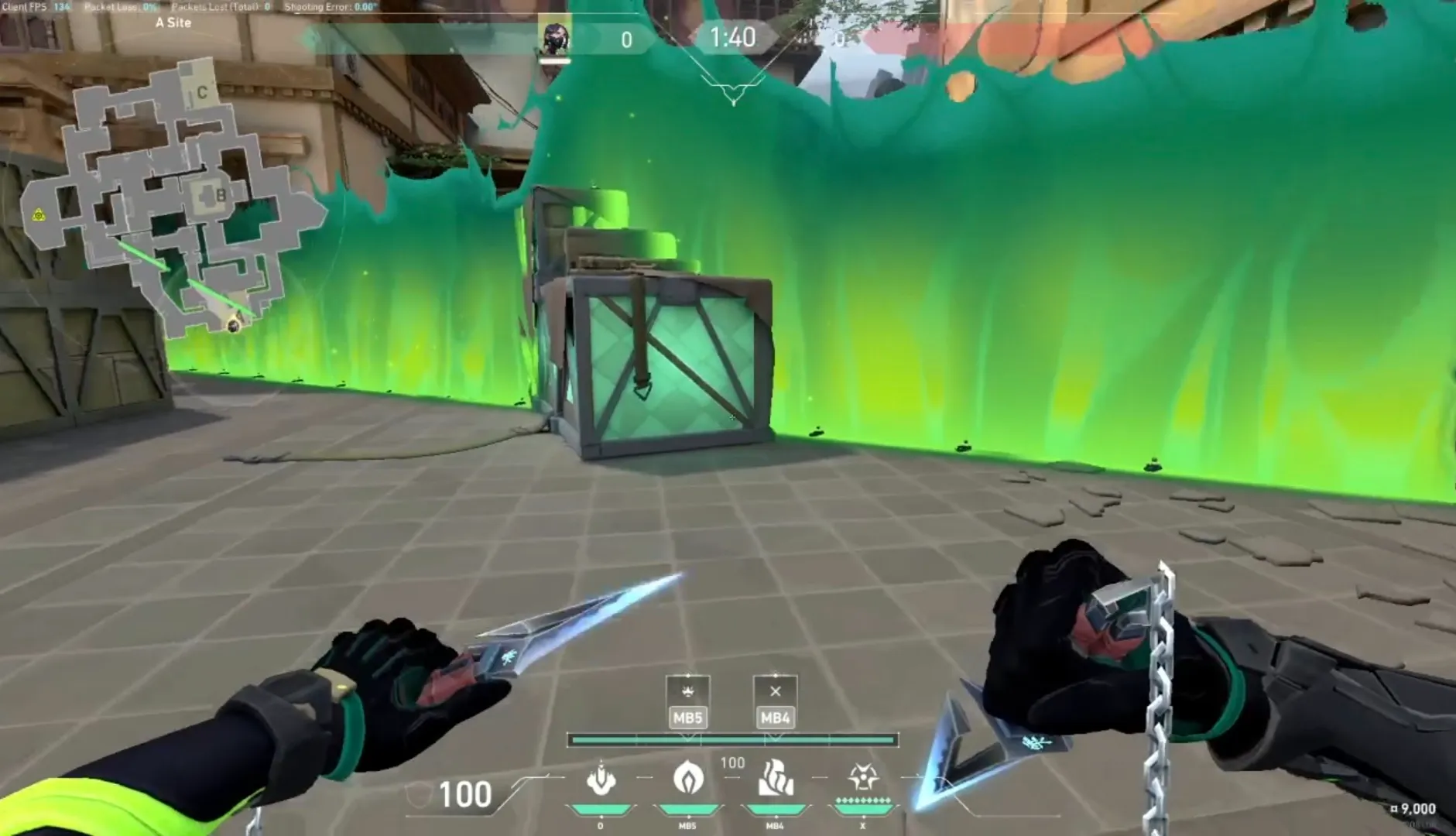 Viper Toxic Screen on Haven Attack Site A — step 5 of 5: Result