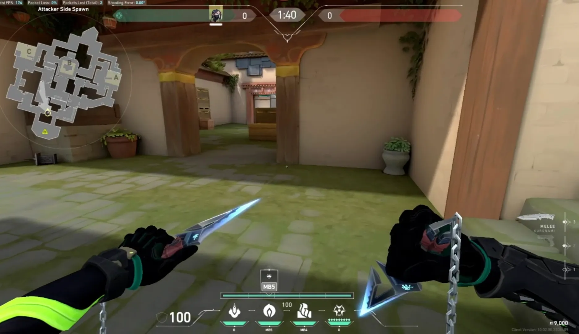 Viper Toxic Screen on Haven Attack Site B — step 1 of 7: Position — where to stand