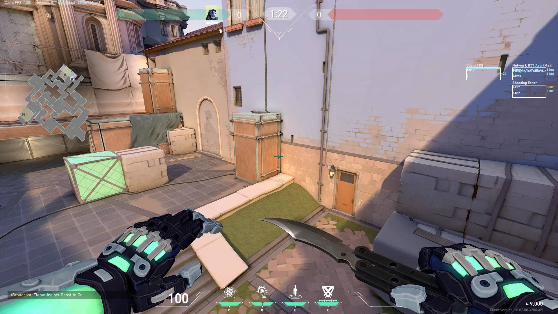 KAY/O Zero_Point on Ascent Defense Site A — step 1 of 3: Position — where to stand
