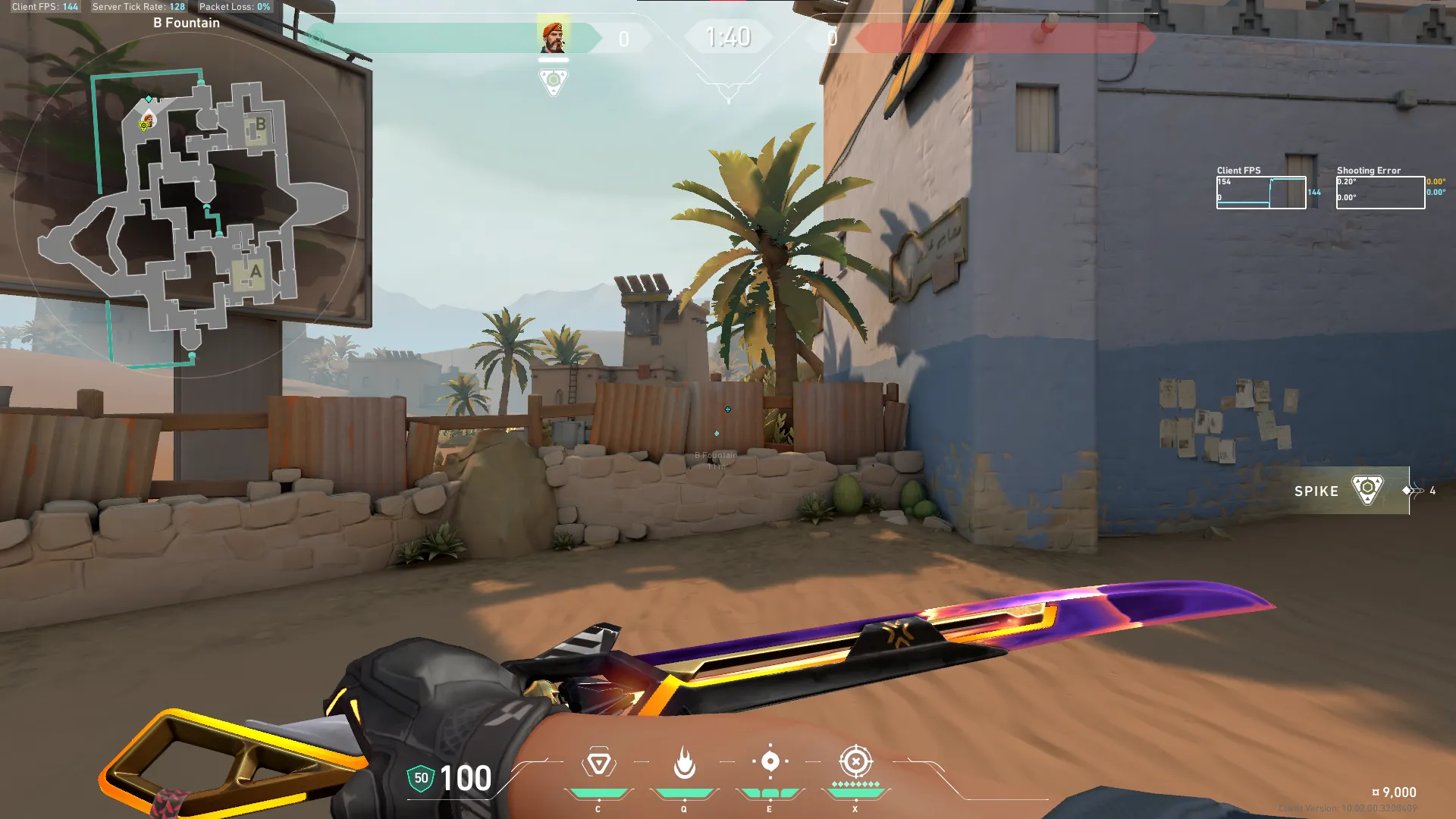 Brimstone Incendiary on Bind Attack Site B — step 1 of 4: Position — where to stand