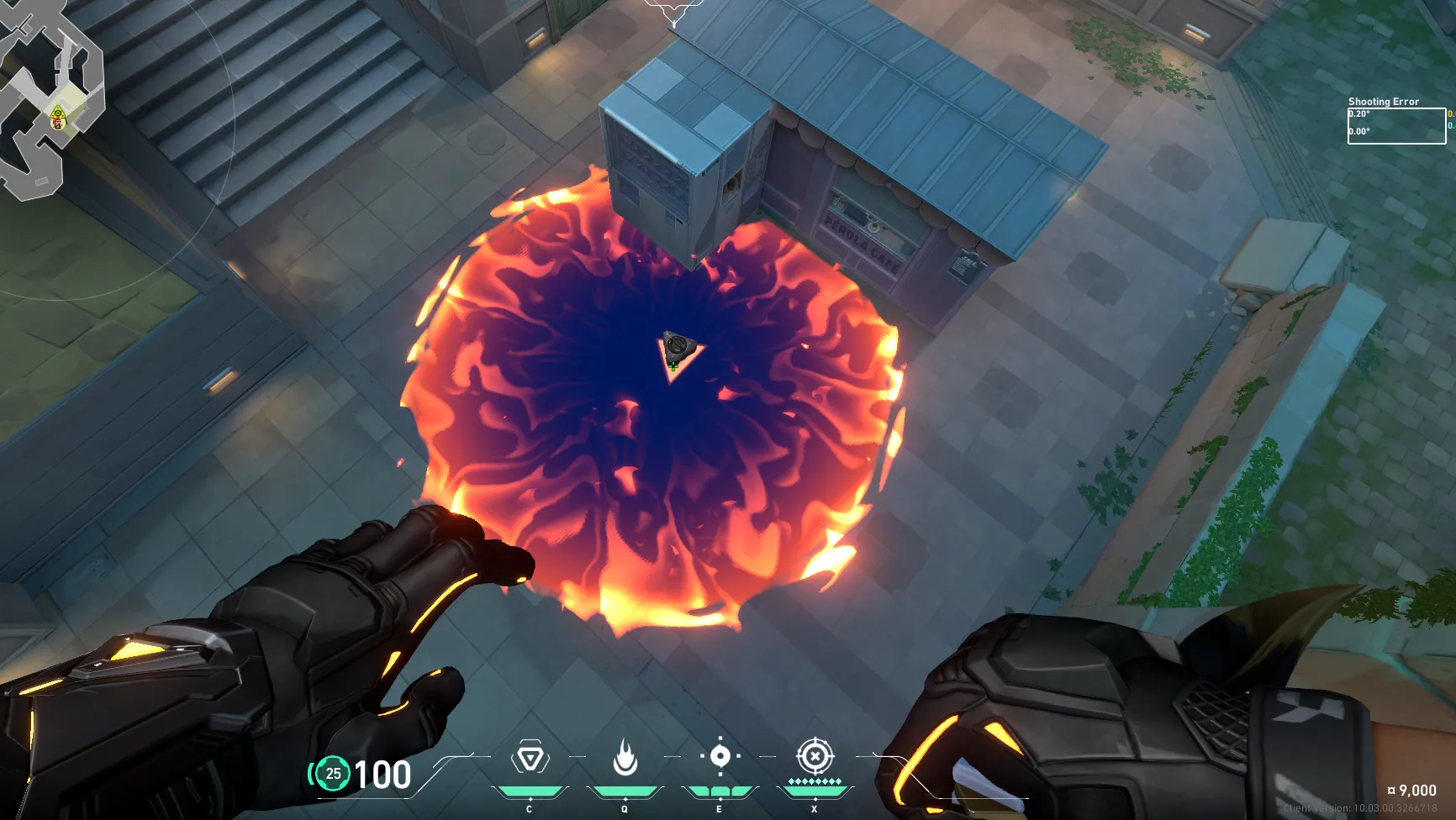 Brimstone Incendiary on Pearl Attack Site A — step 3 of 3: Result