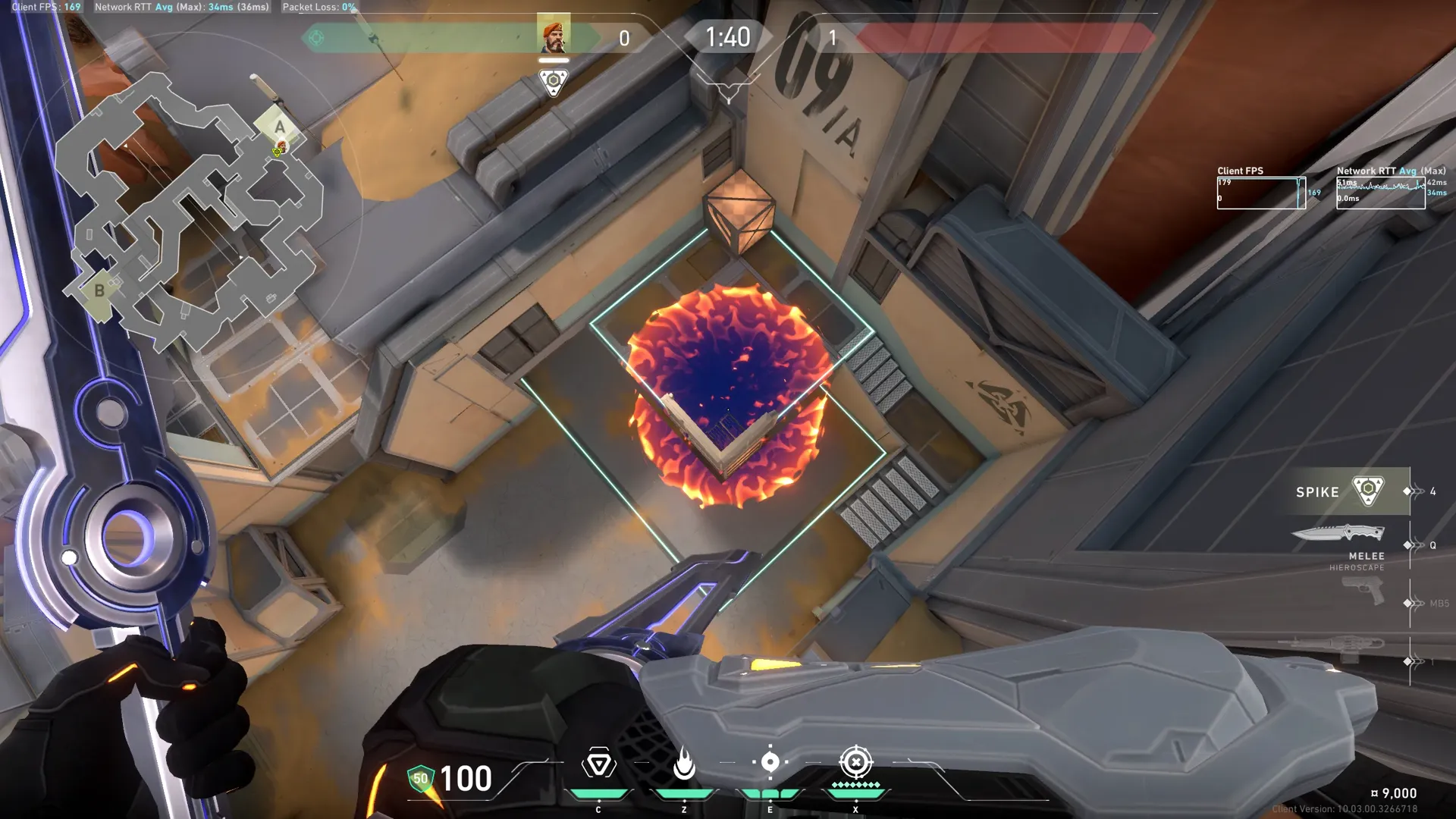 Brimstone Incendiary on Fracture Attack Site A — step 3 of 3: Result