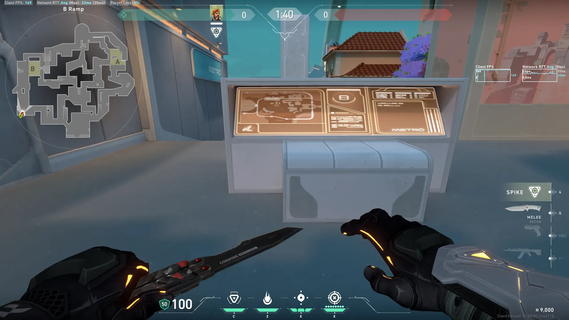 Brimstone Incendiary on Pearl Attack Site B — step 1 of 3: Position — where to stand