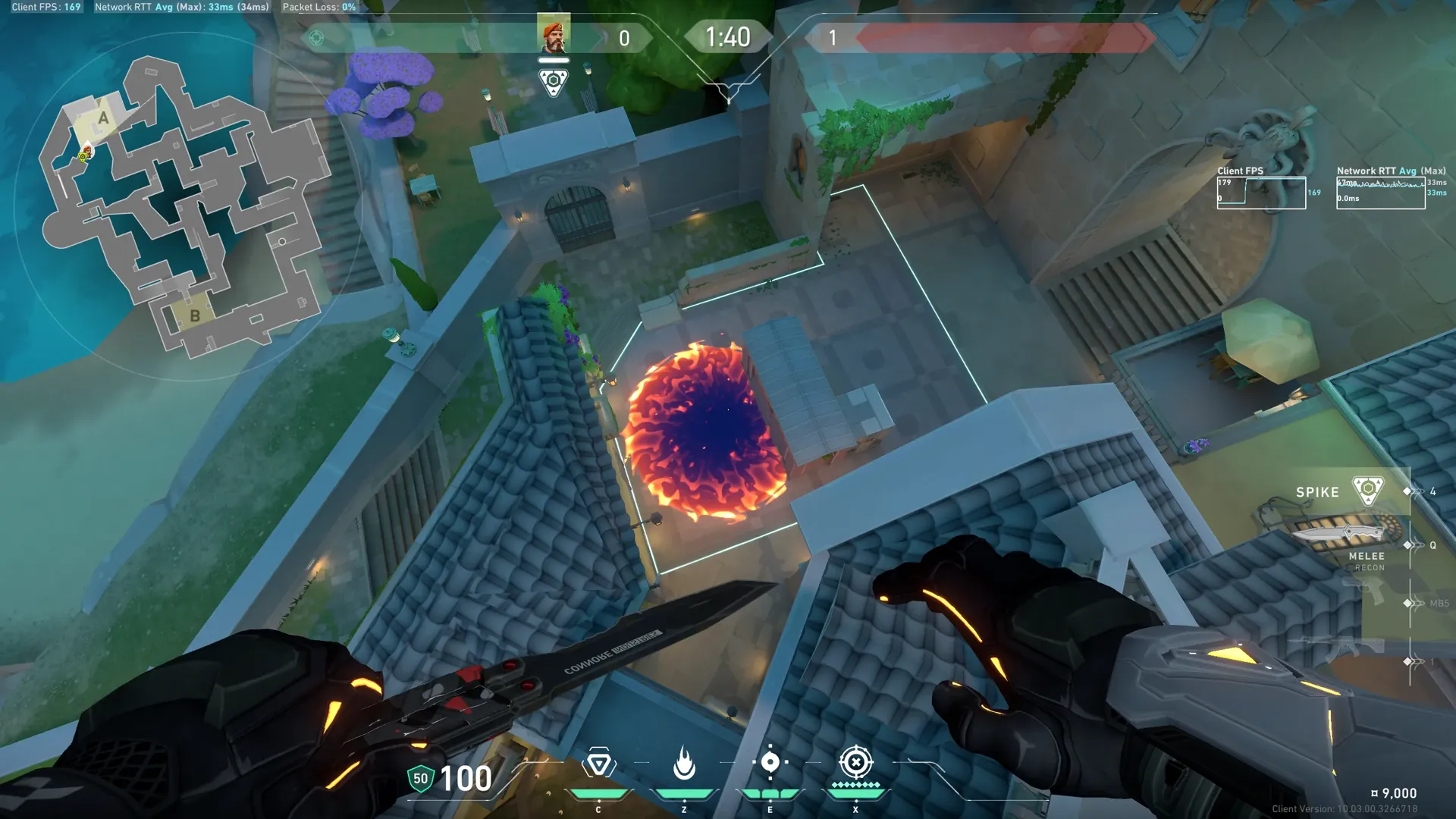 Brimstone Incendiary on Pearl Defense Site A — step 3 of 3: Result