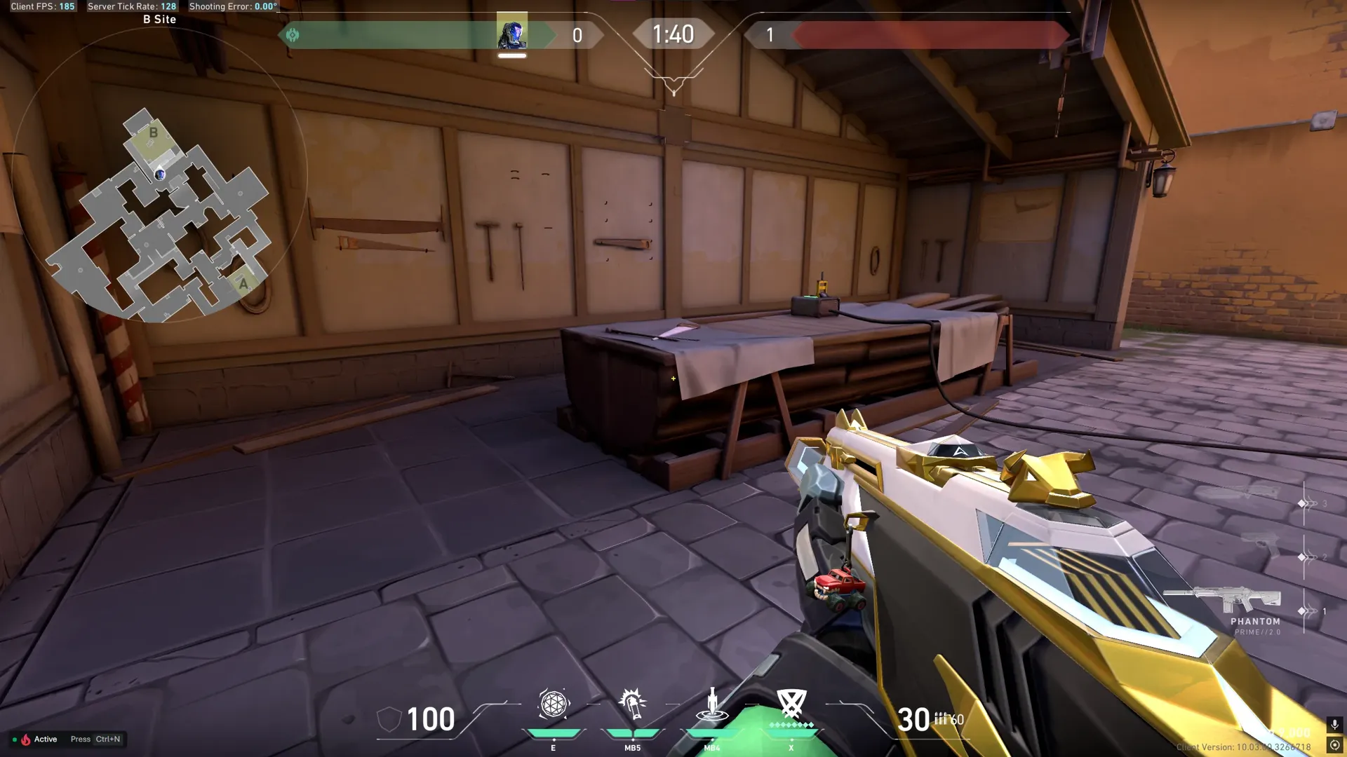 KAY/O Zero_Point on Ascent Defense Site A — step 1 of 6: Position — where to stand