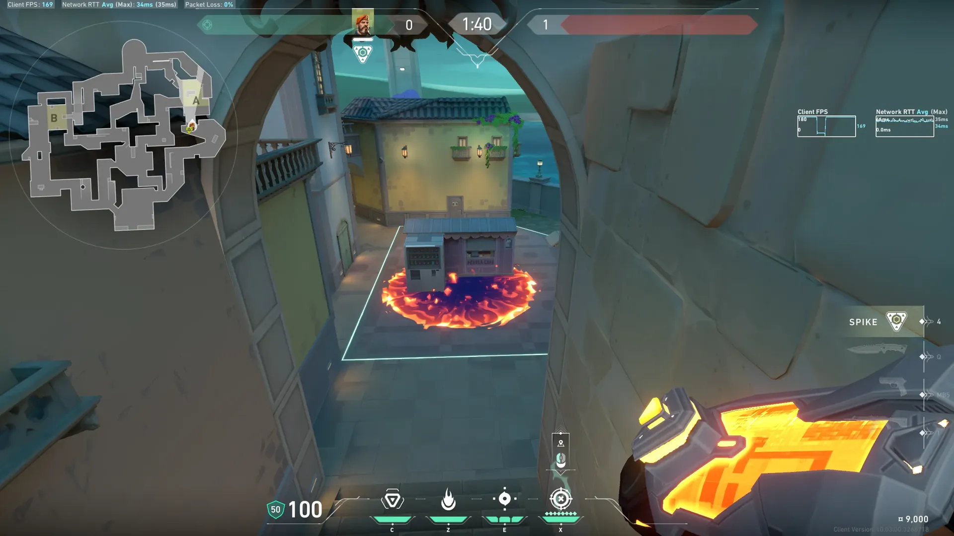 Brimstone Incendiary on Pearl Attack Site A — step 2 of 2: Result