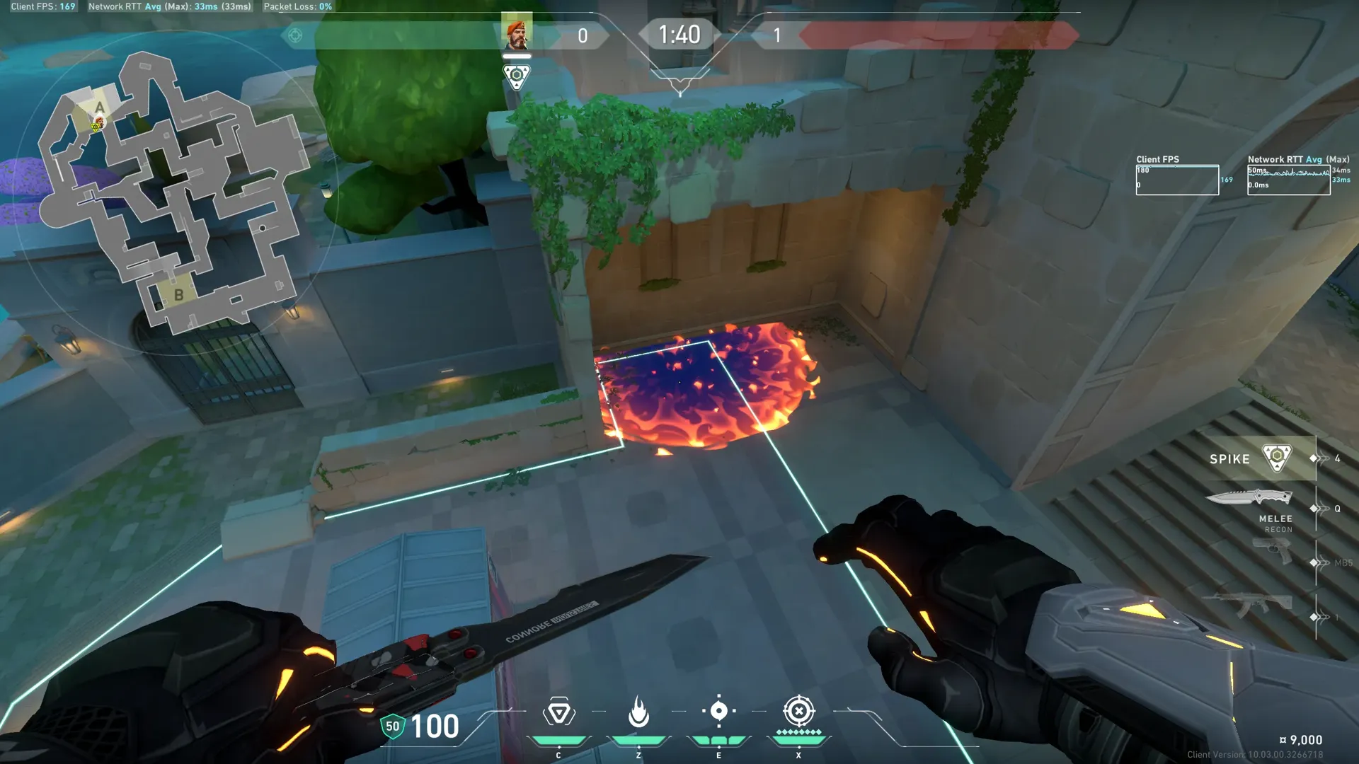 Brimstone Incendiary on Pearl Defense Site A — step 3 of 3: Result